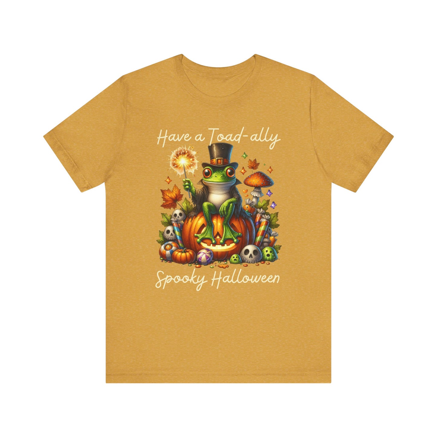 T-shirt - Halloween - Toad-ally Spooky Halloween (01b)