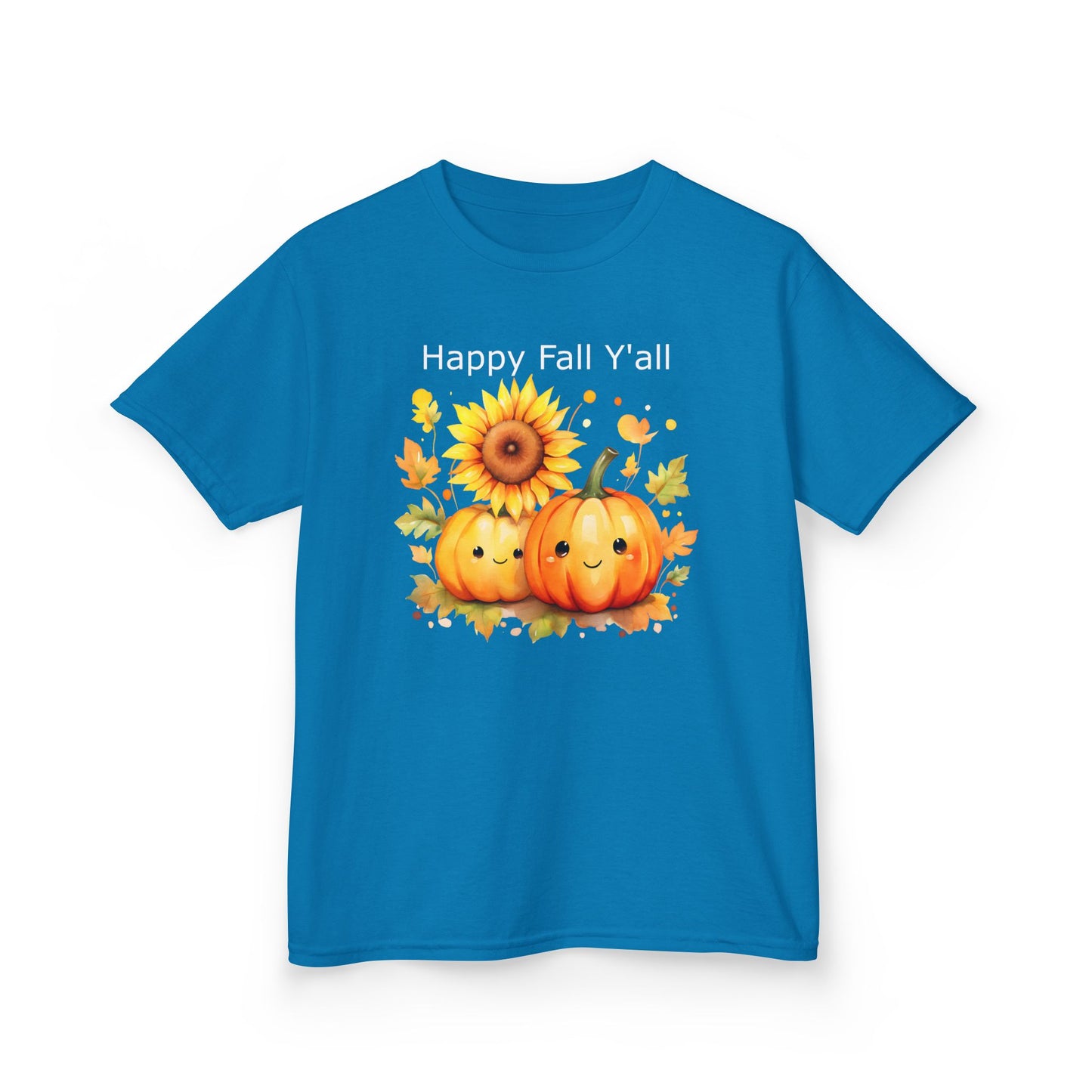 Child Tee - Autumn - Happy Fall Y'All (01)