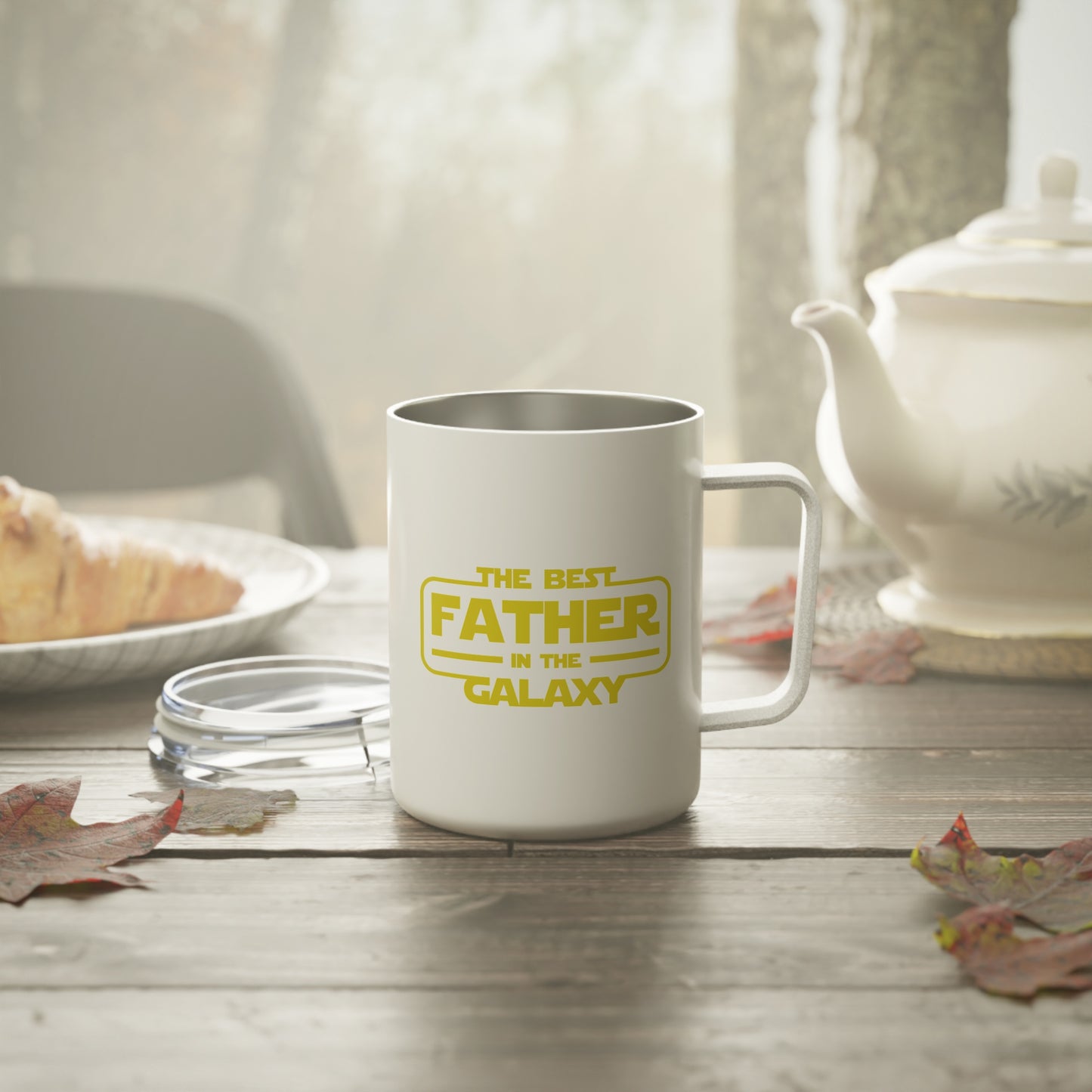 Insulated Mug - Dad - Best Father in Galaxy (1)