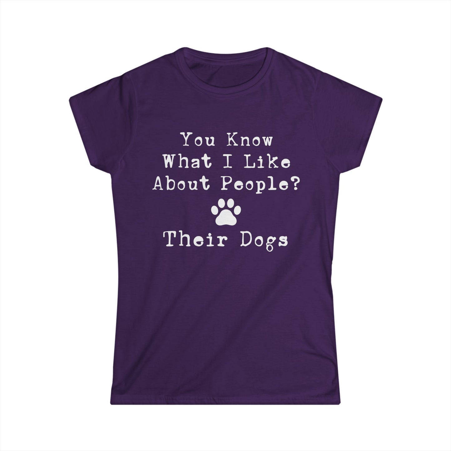 Female T-Shirt - Animal Lover - People's Dogs (1b)