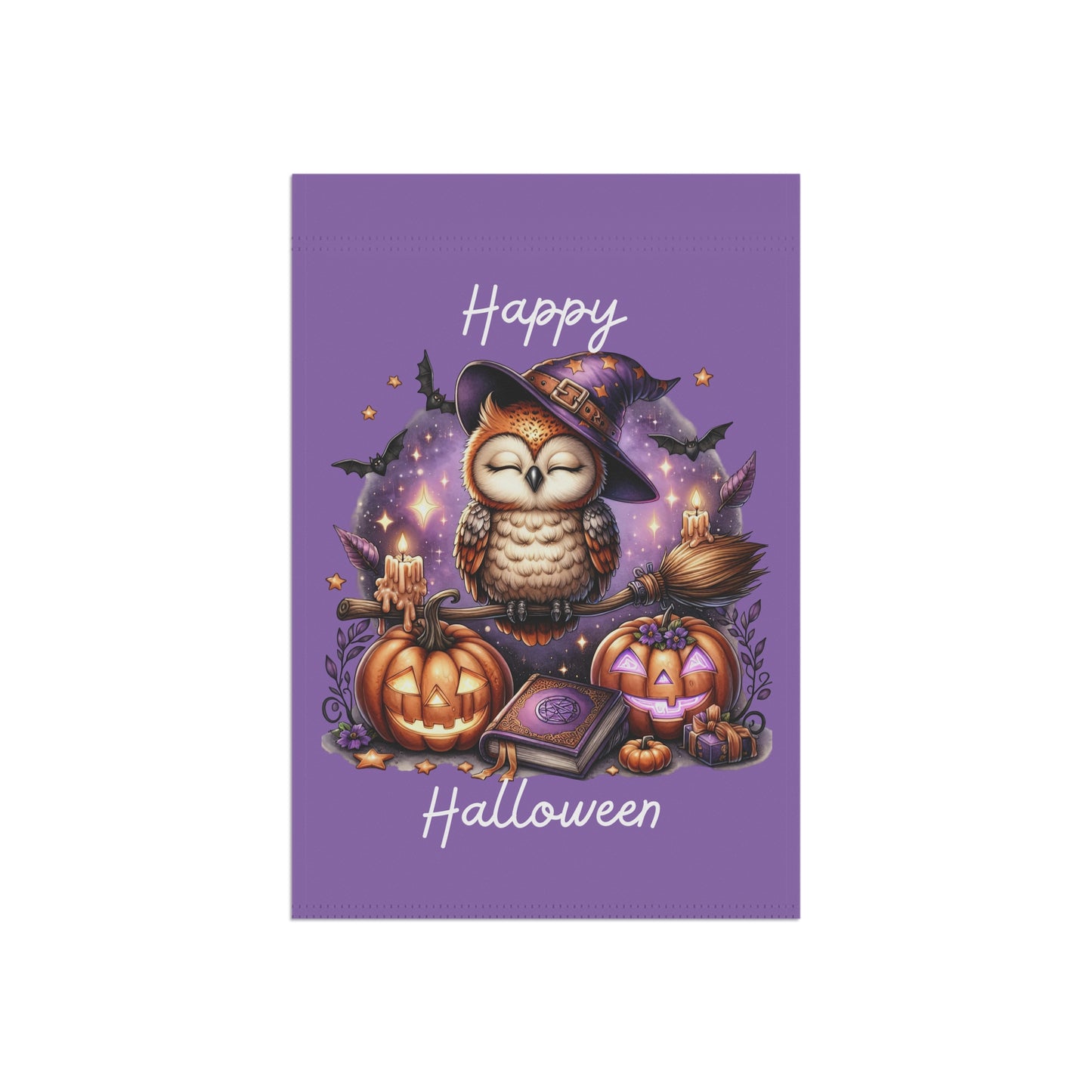 Garden Flag - Halloween - Happy Halloween (02a)