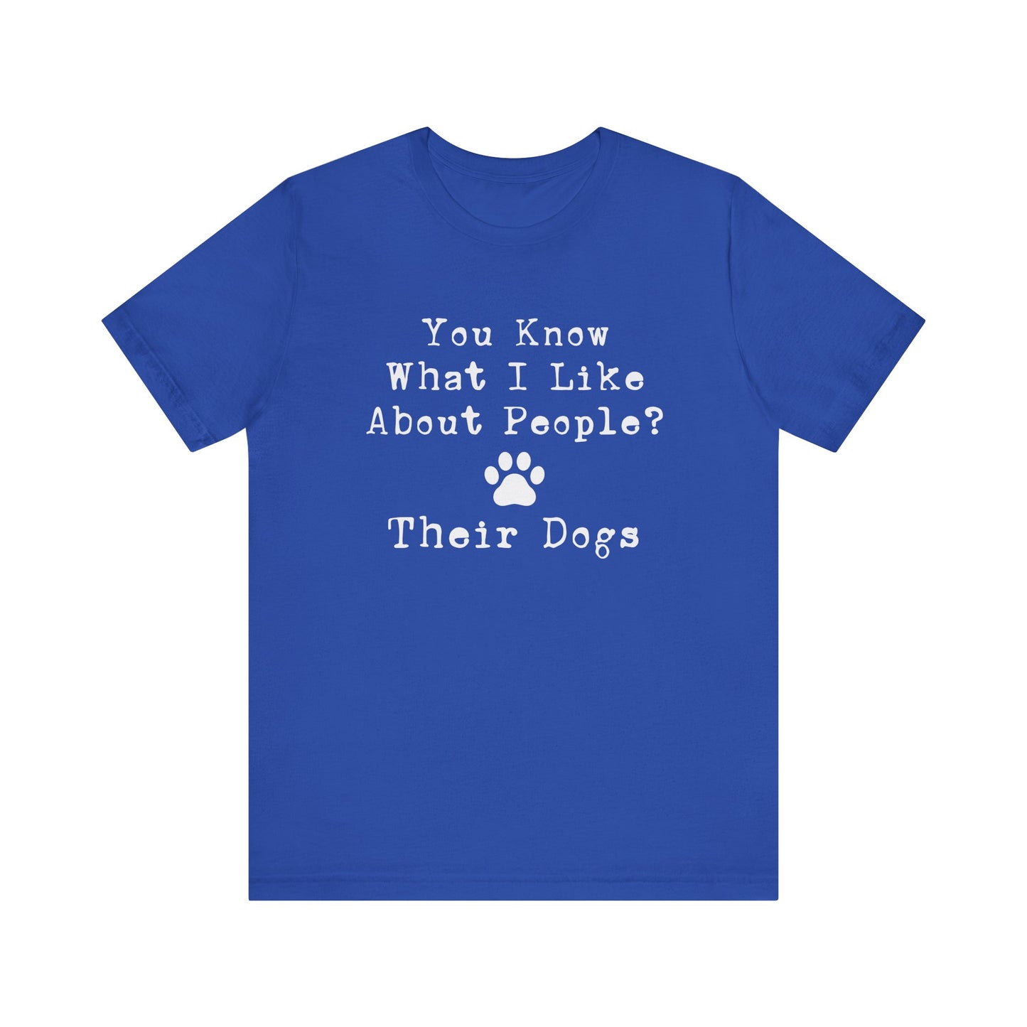 T-Shirt - Animal Lover - People's Dogs (1b)