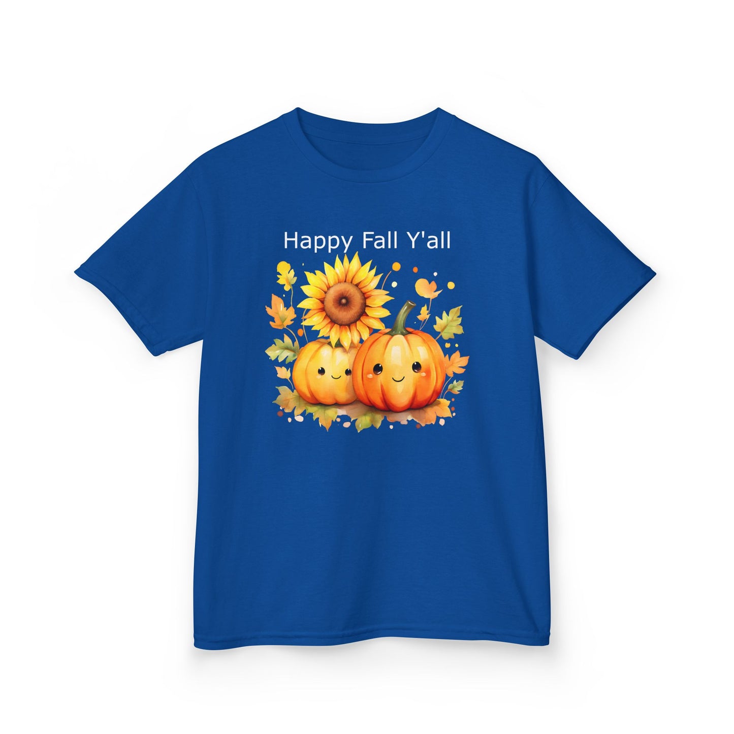 Child Tee - Autumn - Happy Fall Y'All (01)