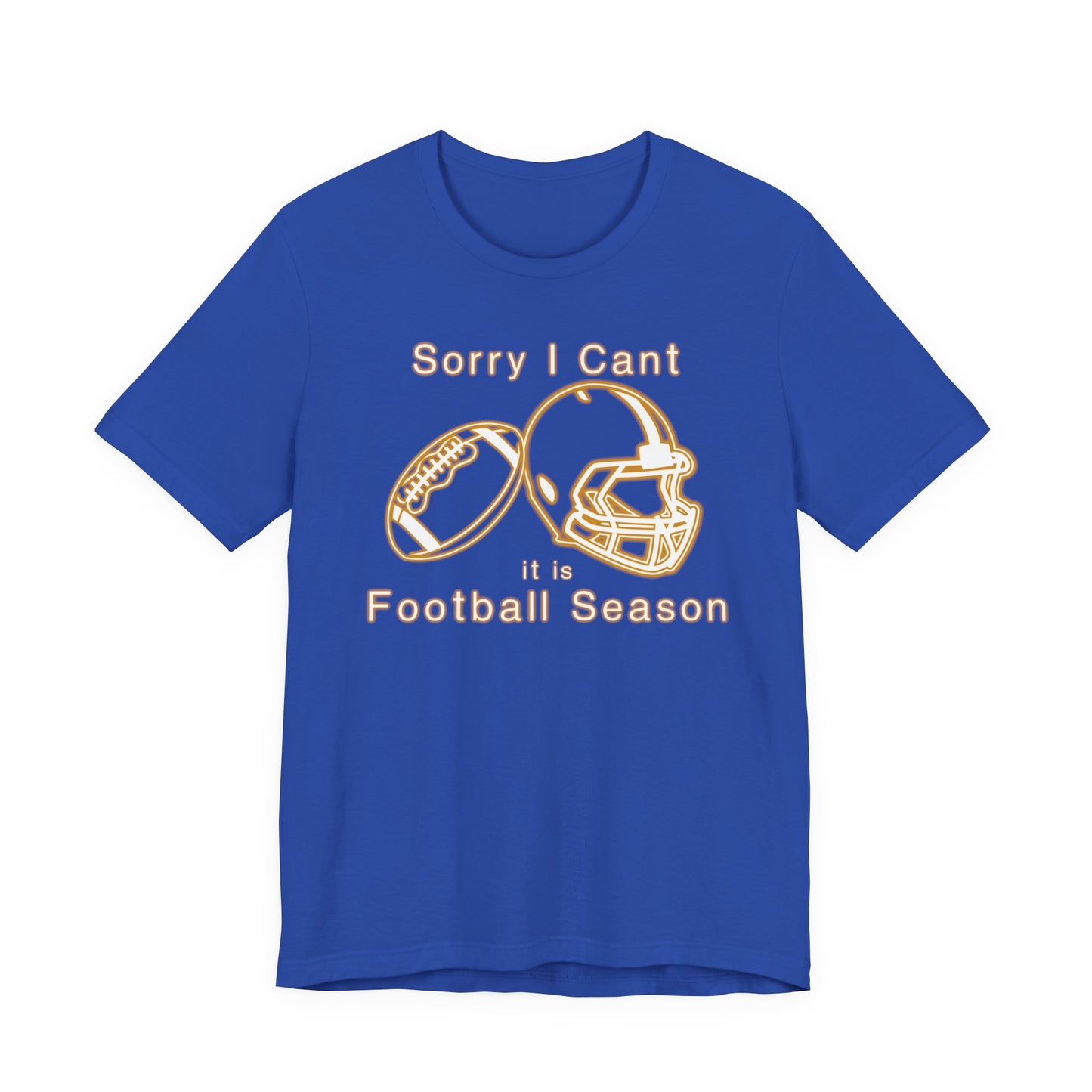 T-shirt - Football - Sorry I Cant (01g)