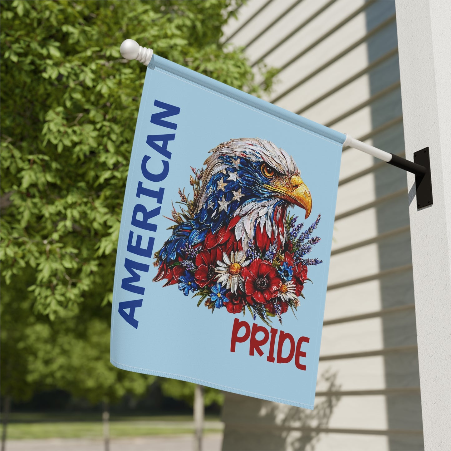 Garden Flag - Season - American Pride Eagle (01)
