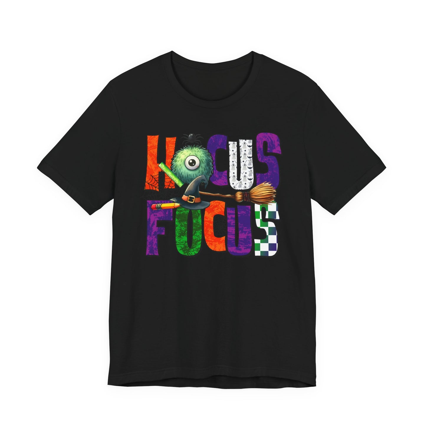T-Shirt - Teacher / Halloween - Hocus Focus (01a)