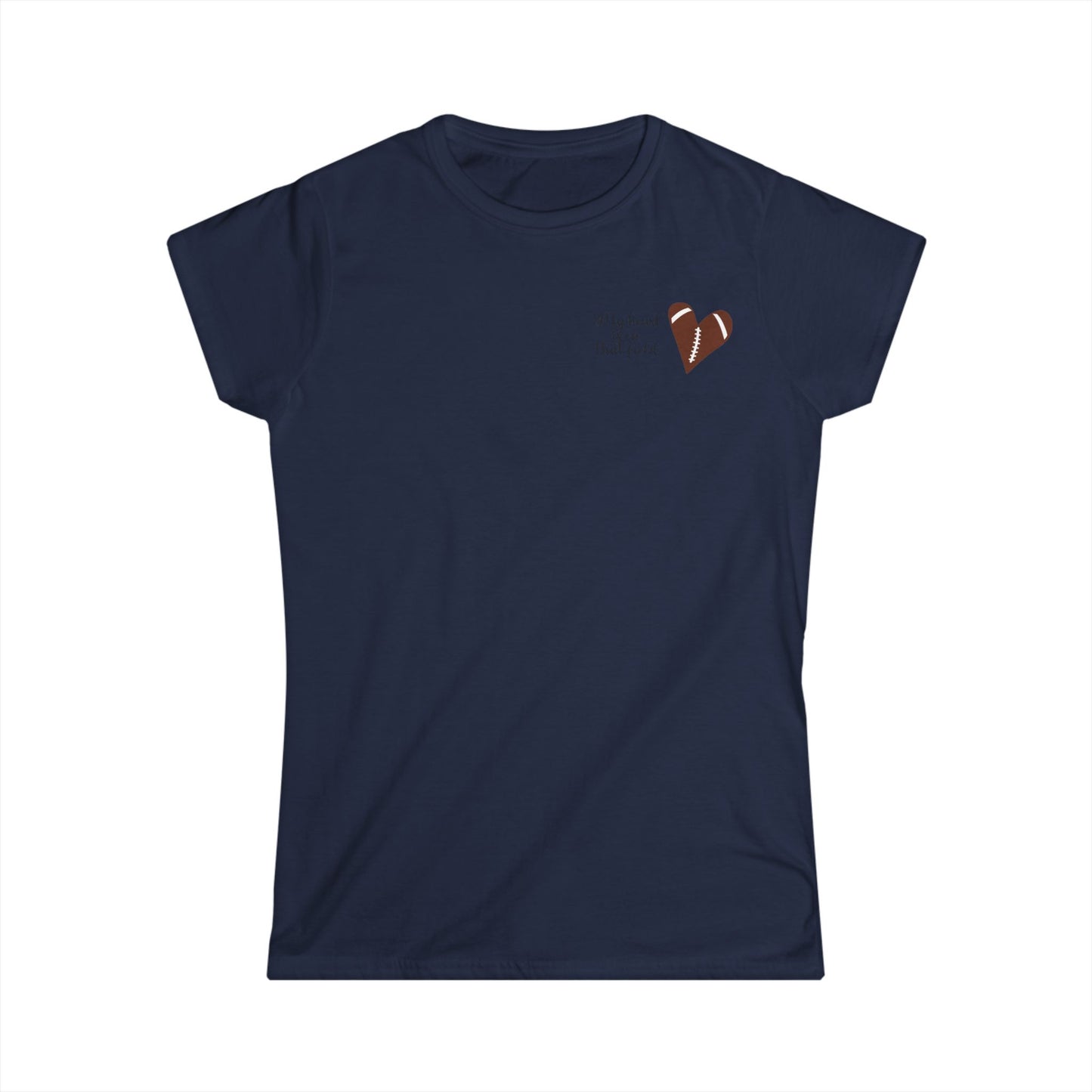 Female T-Shirt - Football - Loud & Proud Mom (01a)