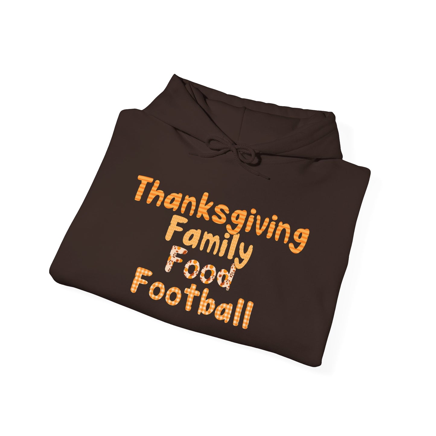 Heavy Blend Hoodie - Thanksgiving - Family Food Football (1a)