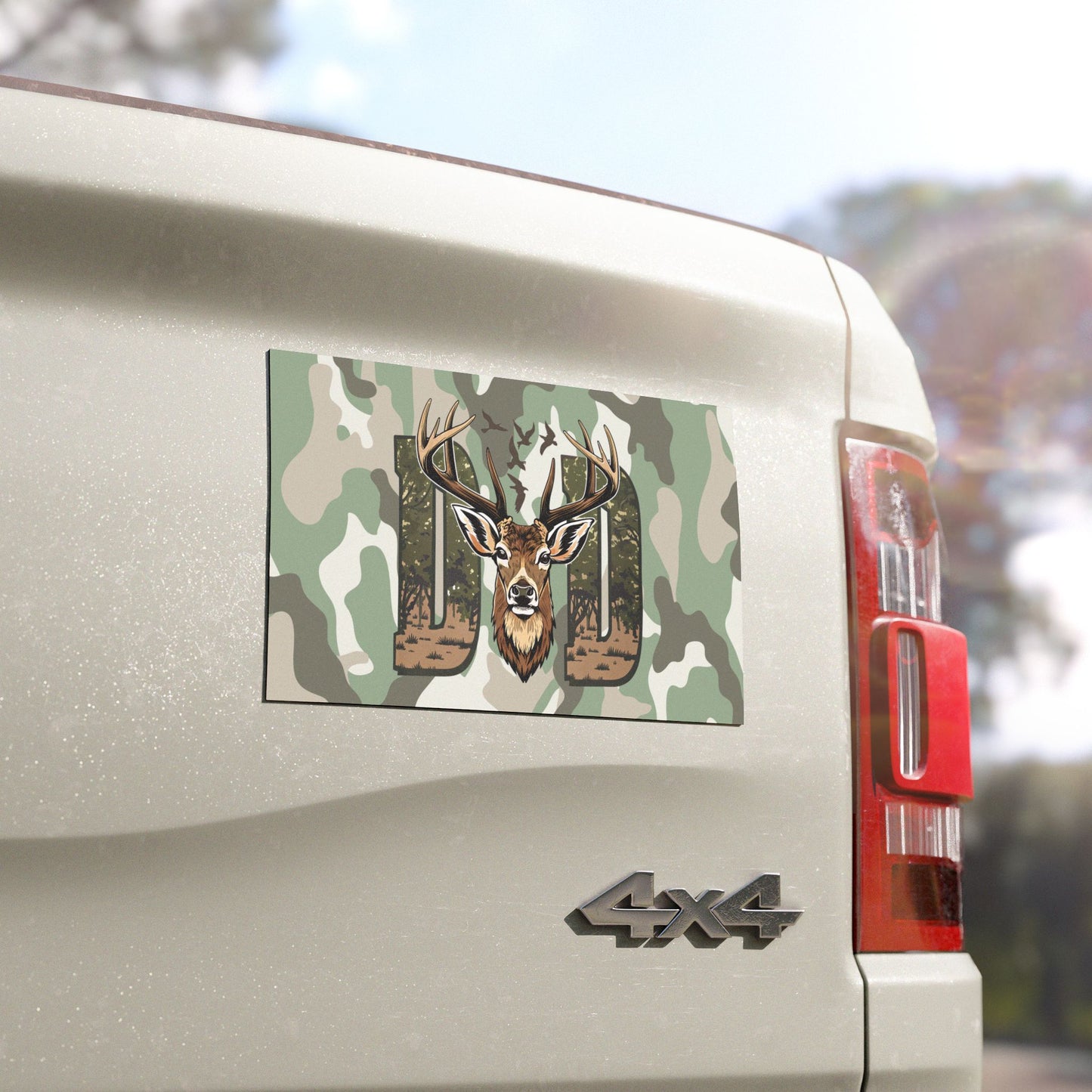 Car Magnets - Dad - Hunting Dad (1)