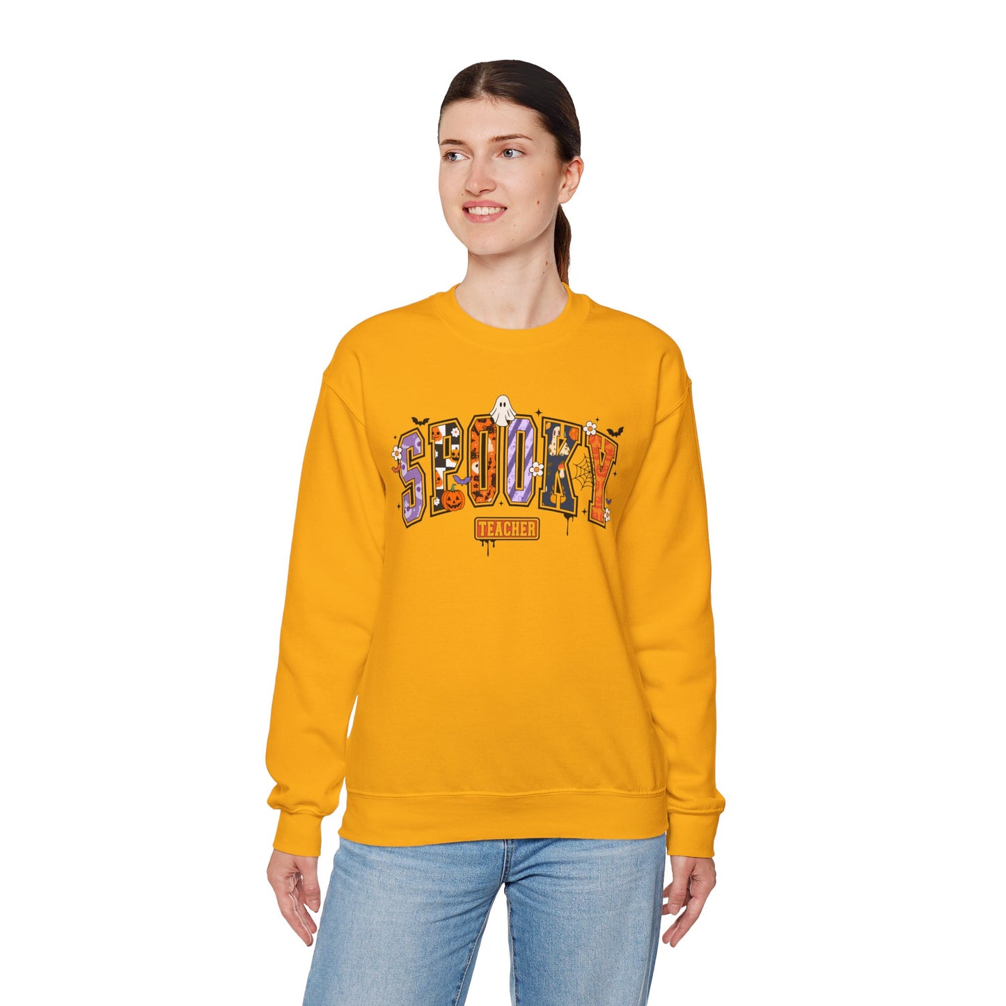 Sweatshirt - Teacher / Halloween - Spooky Teacher (1a)