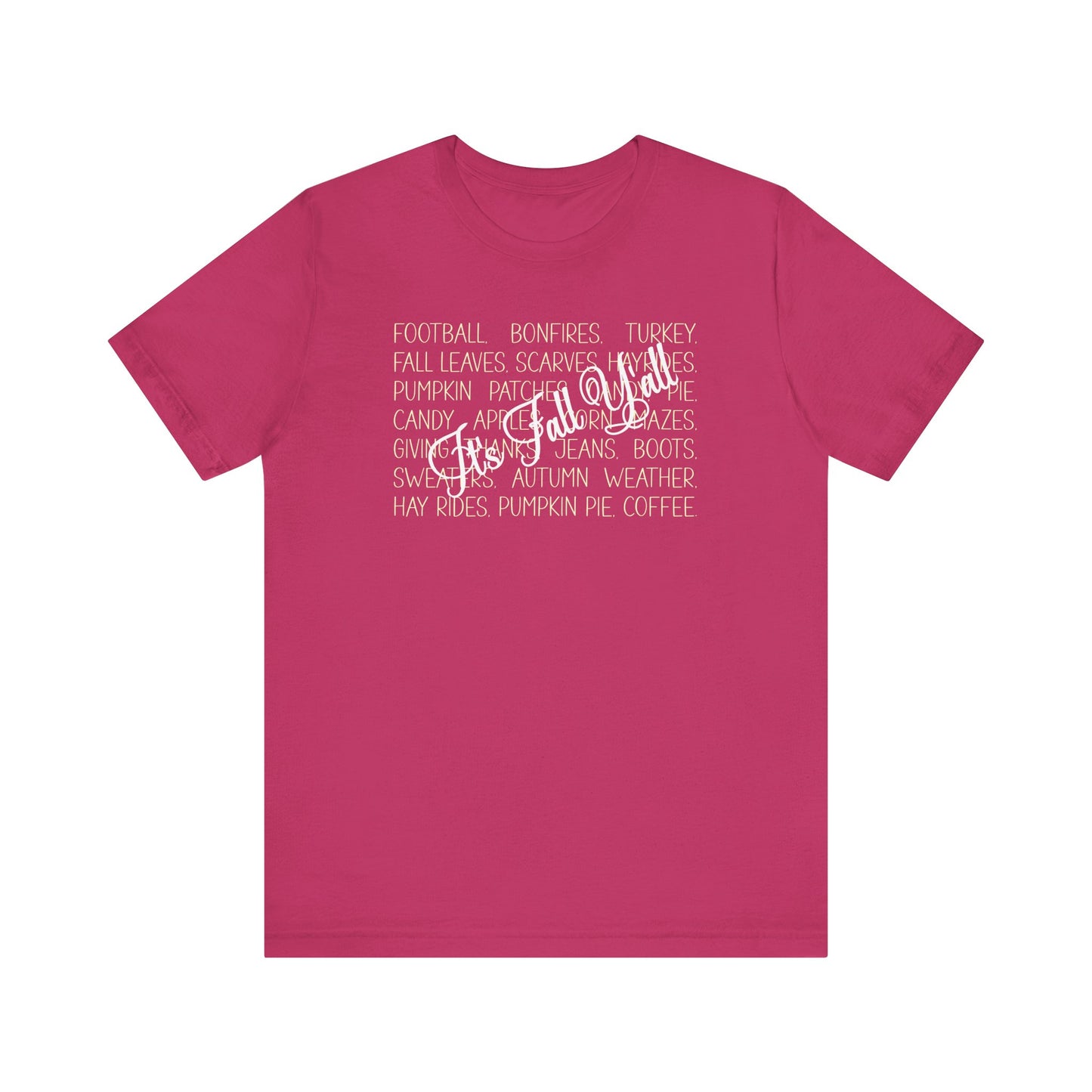 T-shirt - Autumn - It's Fall Y'all (1a)