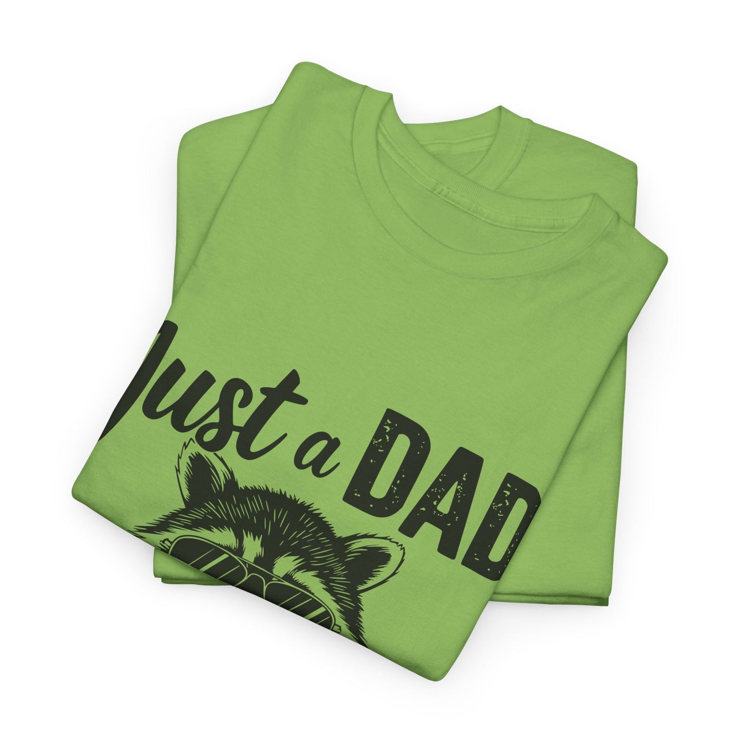 T-Shirt - Dad / Funny - Just a Dad (1) - Black Writing
