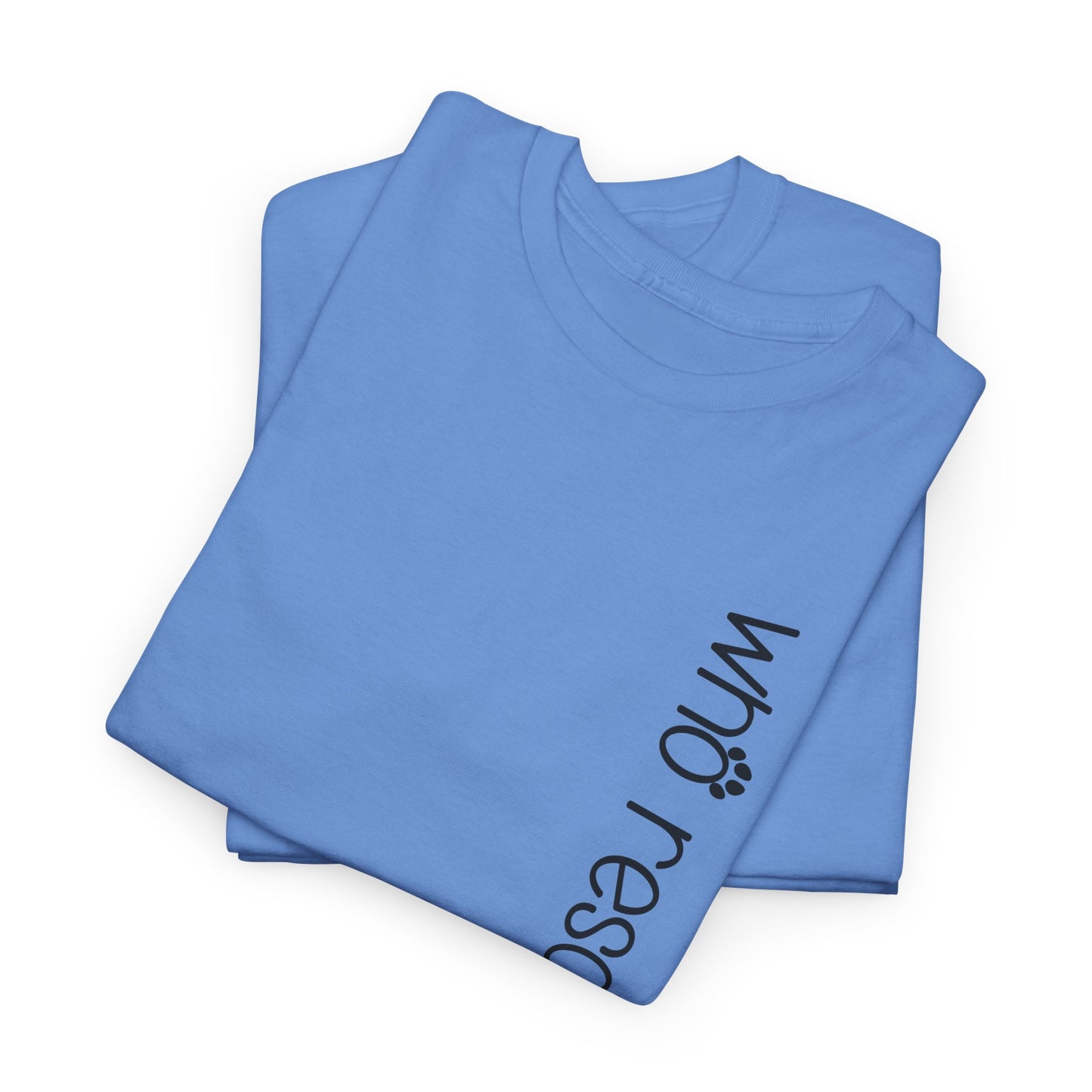 T-Shirt - Animal Lover - 'Who Rescued Who?'