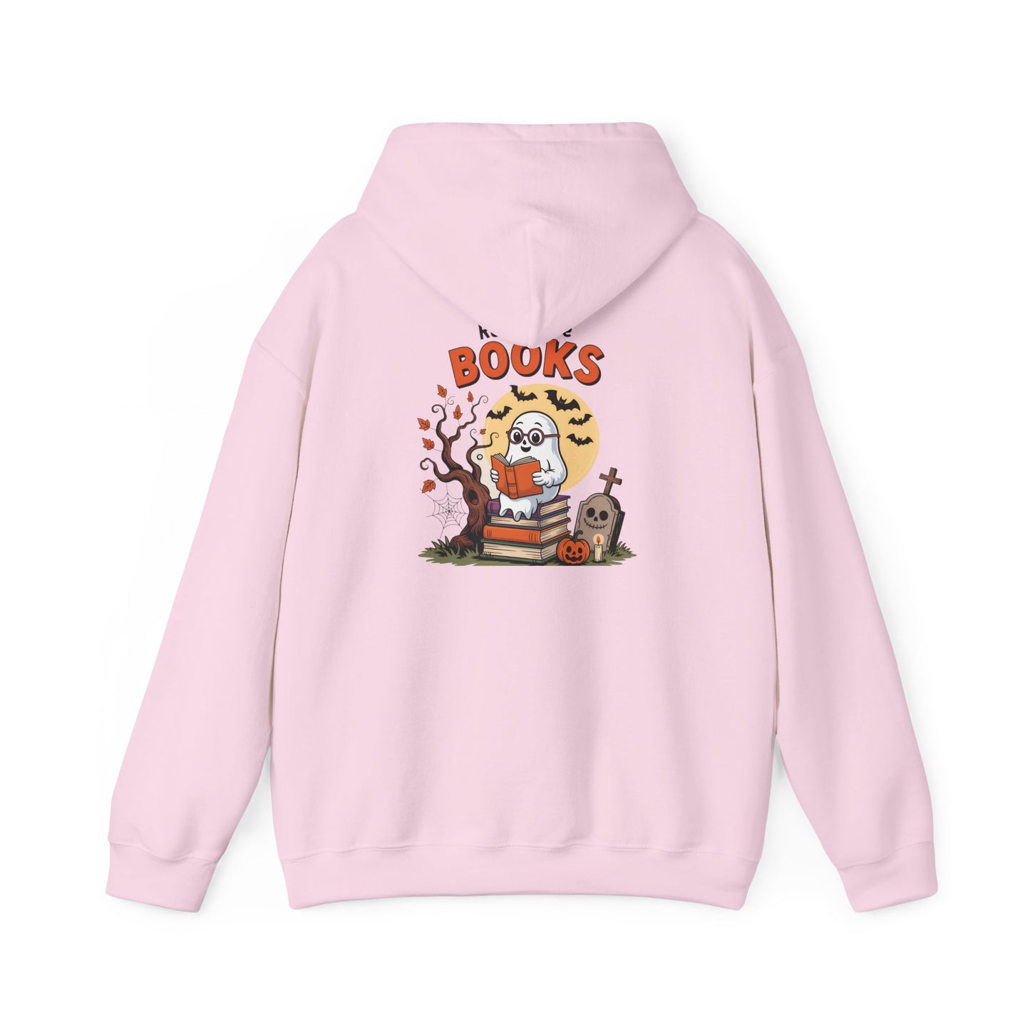Heavy Blend Hoodie - Teacher/Halloween - Read More Books (01a)