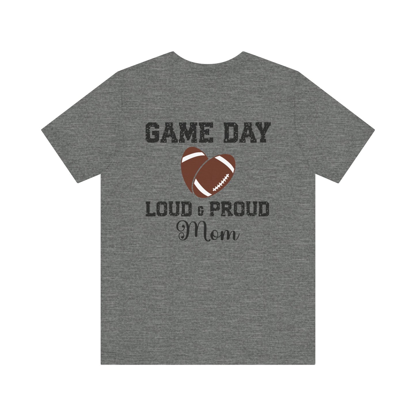 T-shirt - Football - Loud & Proud Mom (01a)