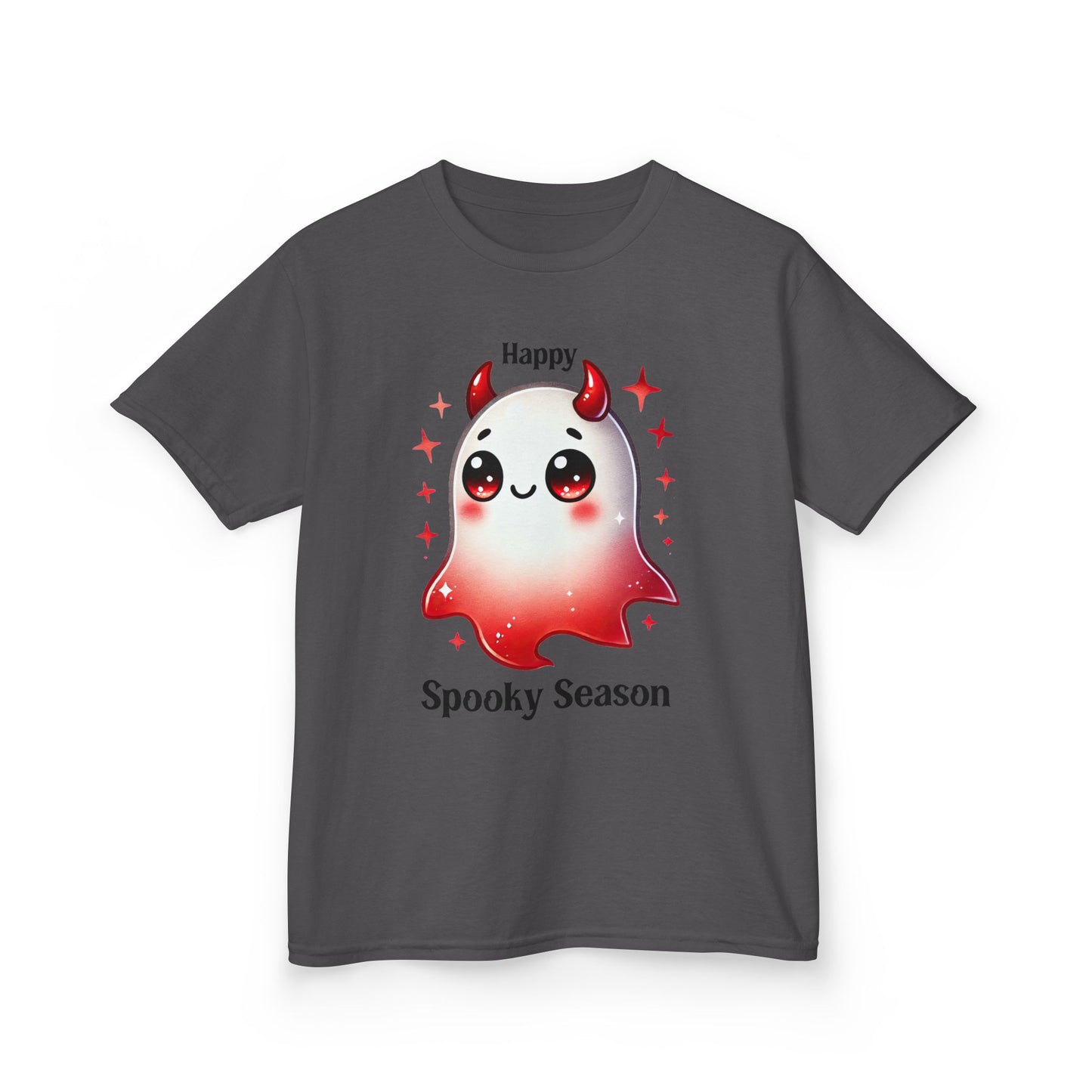 Child Tee - Halloween / Ghost - Happy Spooky Season (01a)