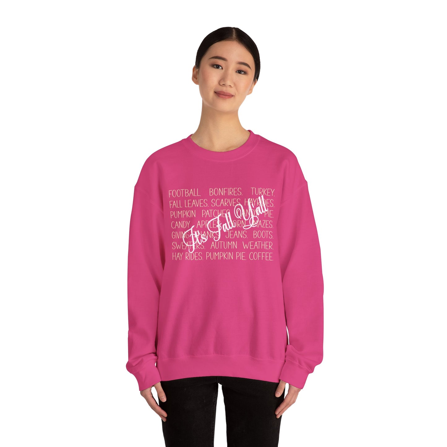 Sweatshirt - Autumn - It's Fall Y'all (1a)