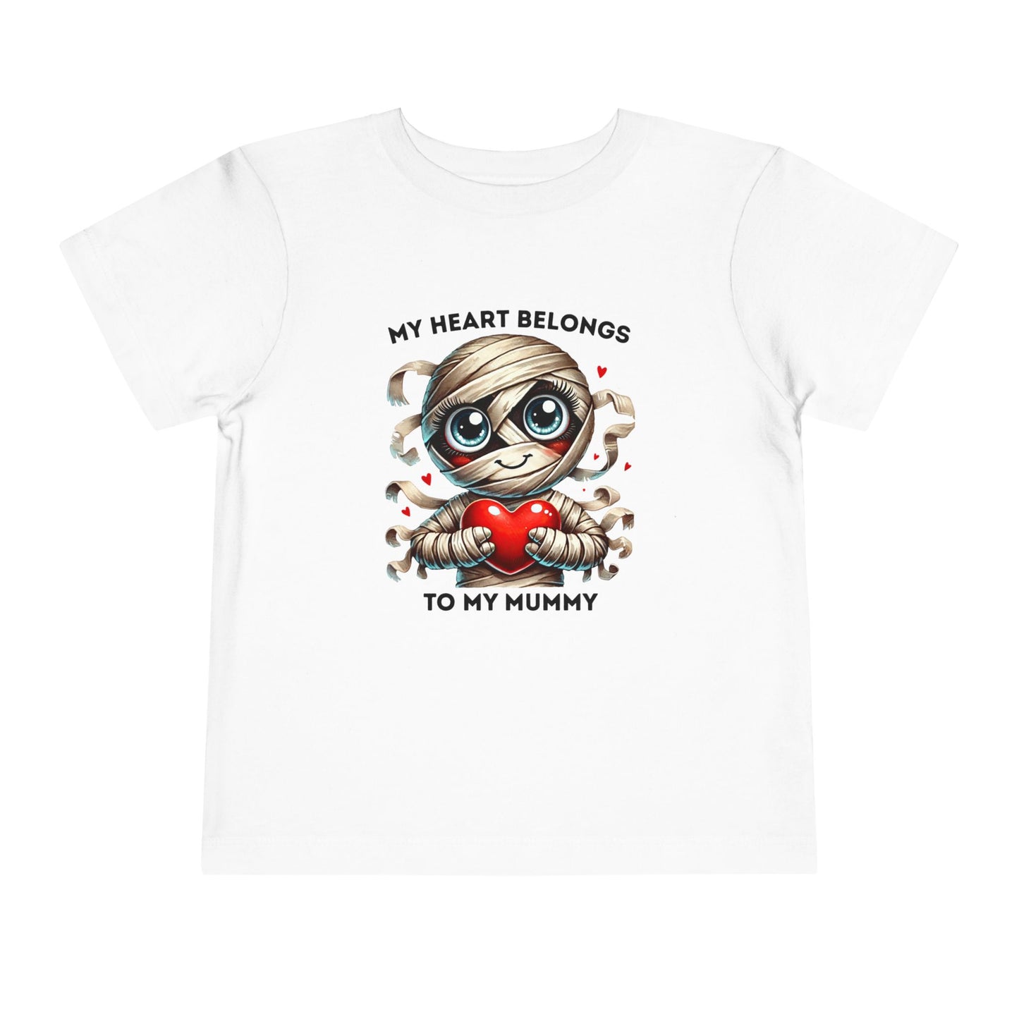 Toddler Tee - Halloween - My Heart Belongs to My Mummy (2a)