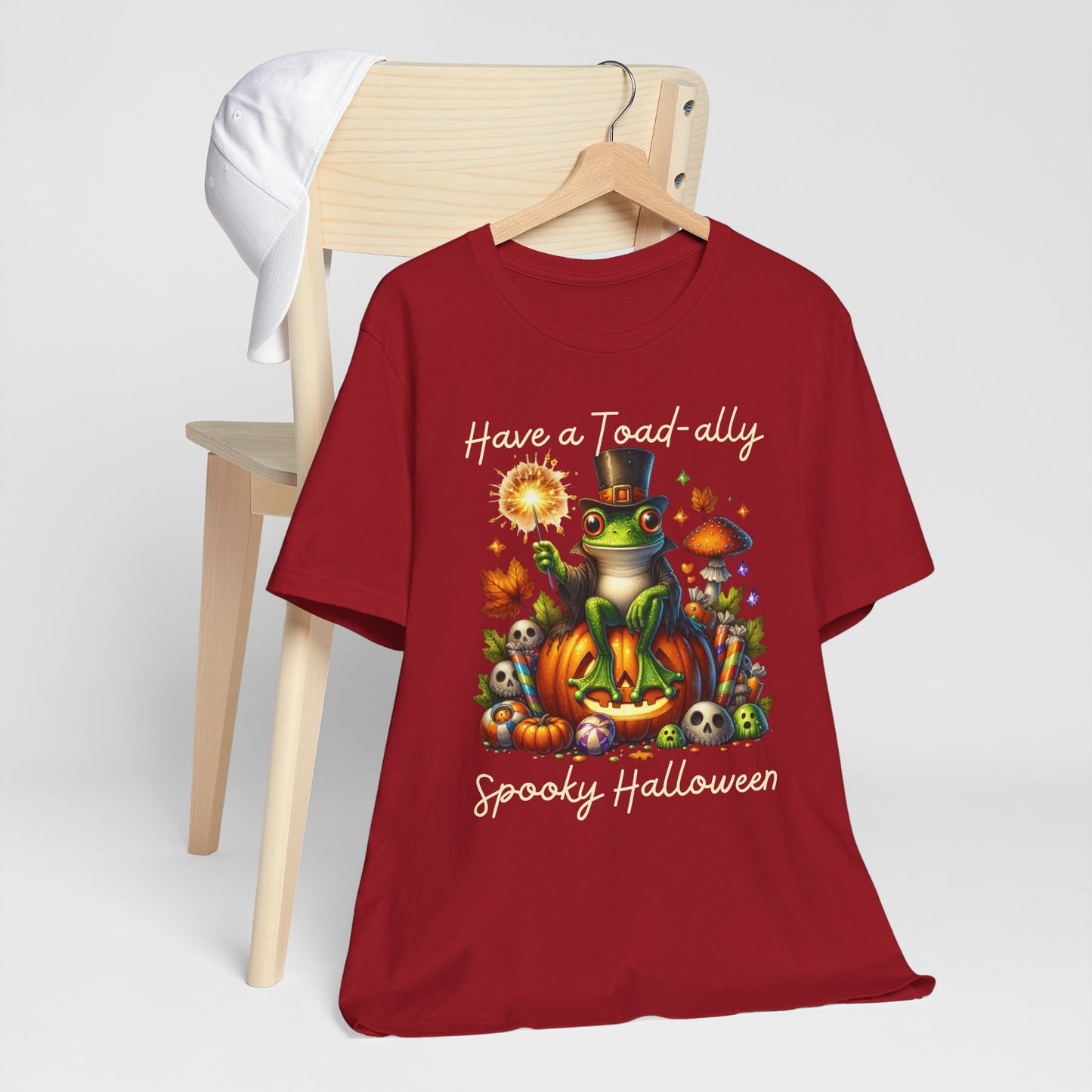 T-shirt - Halloween - Toad-ally Spooky Halloween (01b)