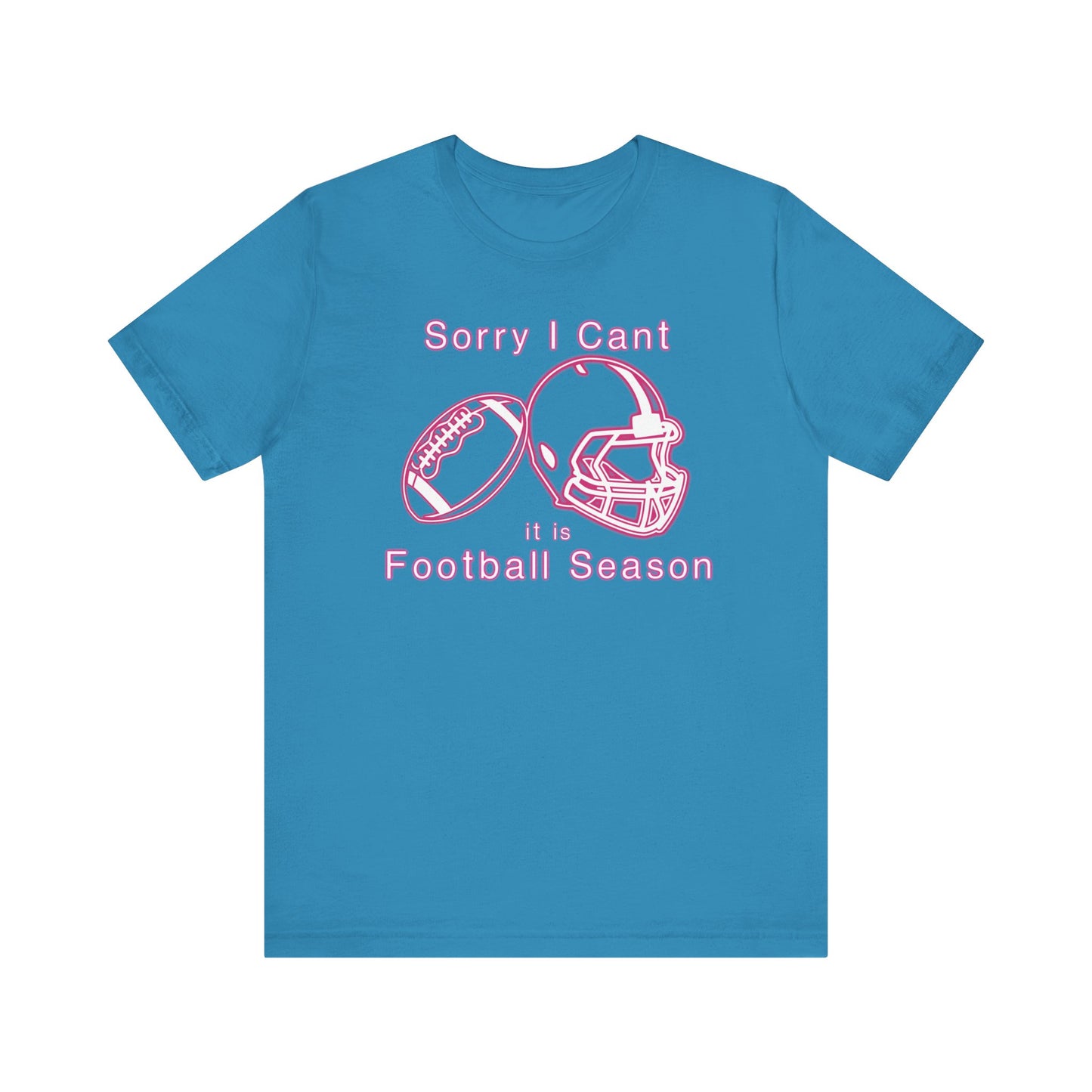 T-shirt - Football - Sorry I Cant (01a)