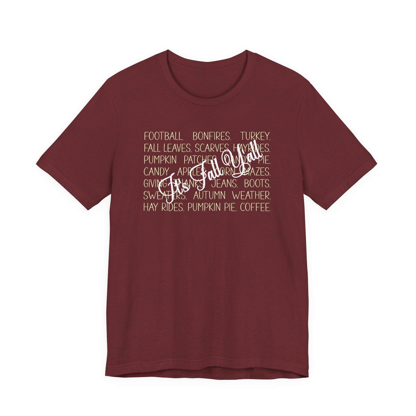 T-shirt - Autumn - It's Fall Y'all (1a)