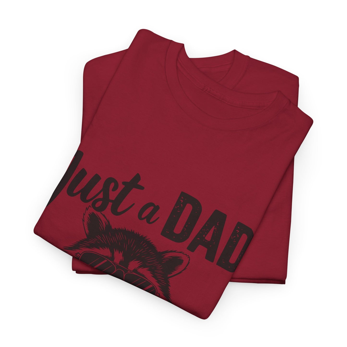 T-Shirt - Dad / Funny - Just a Dad (1) - Black Writing