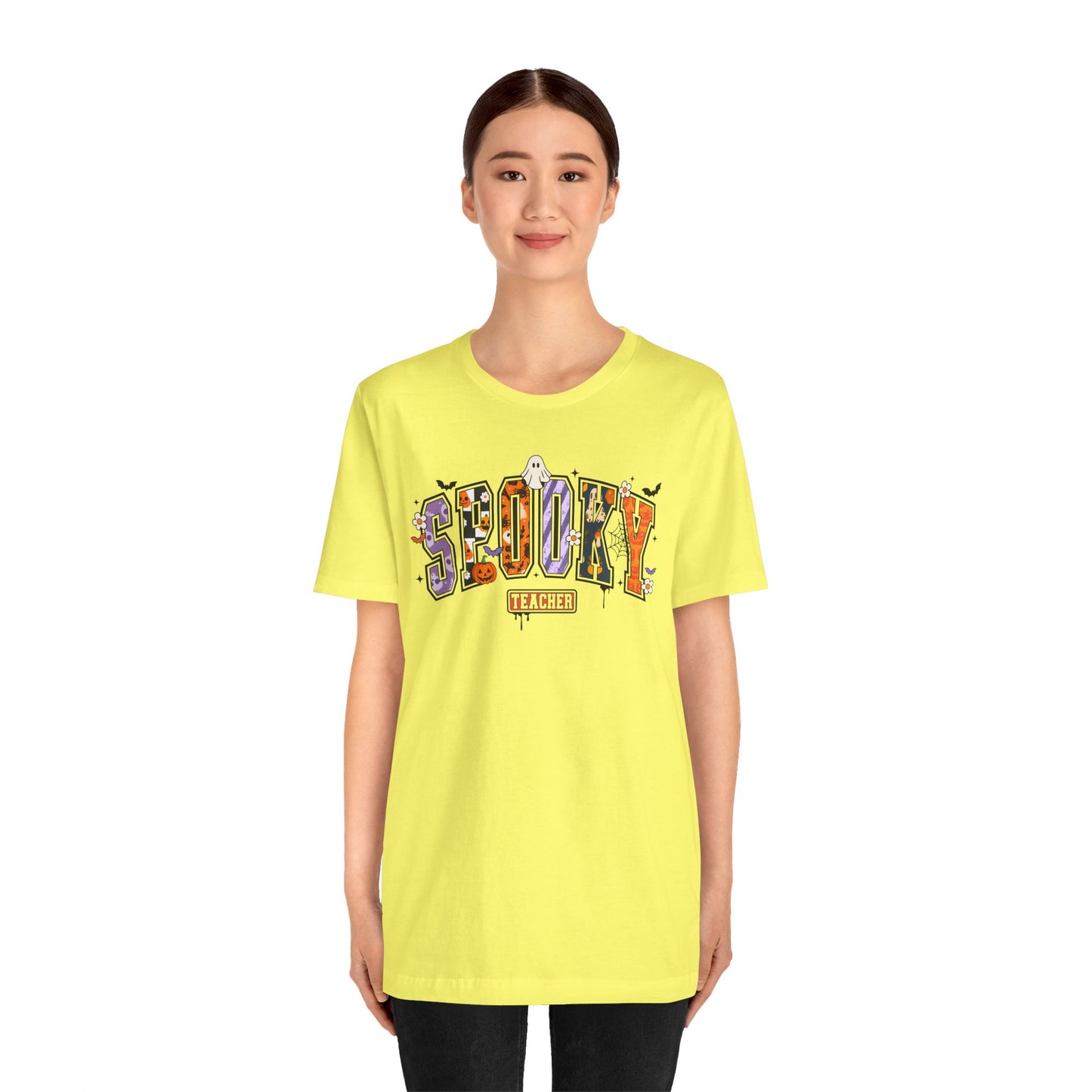 T-Shirt - Teacher / Halloween - Spooky Teacher (01a)