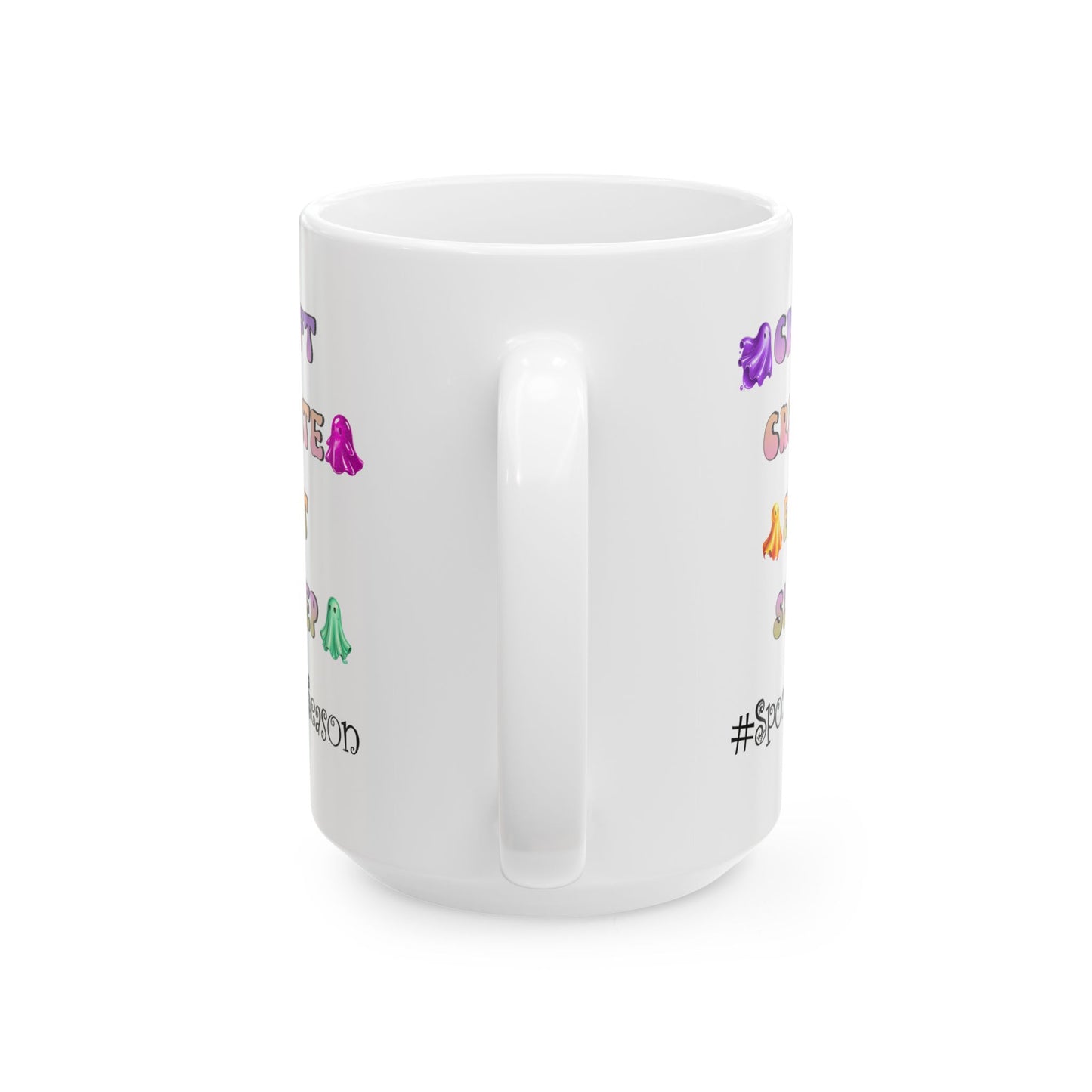 Ceramic Mug - Halloween - Craft Create Eat Sleep #spookyseason (01a)