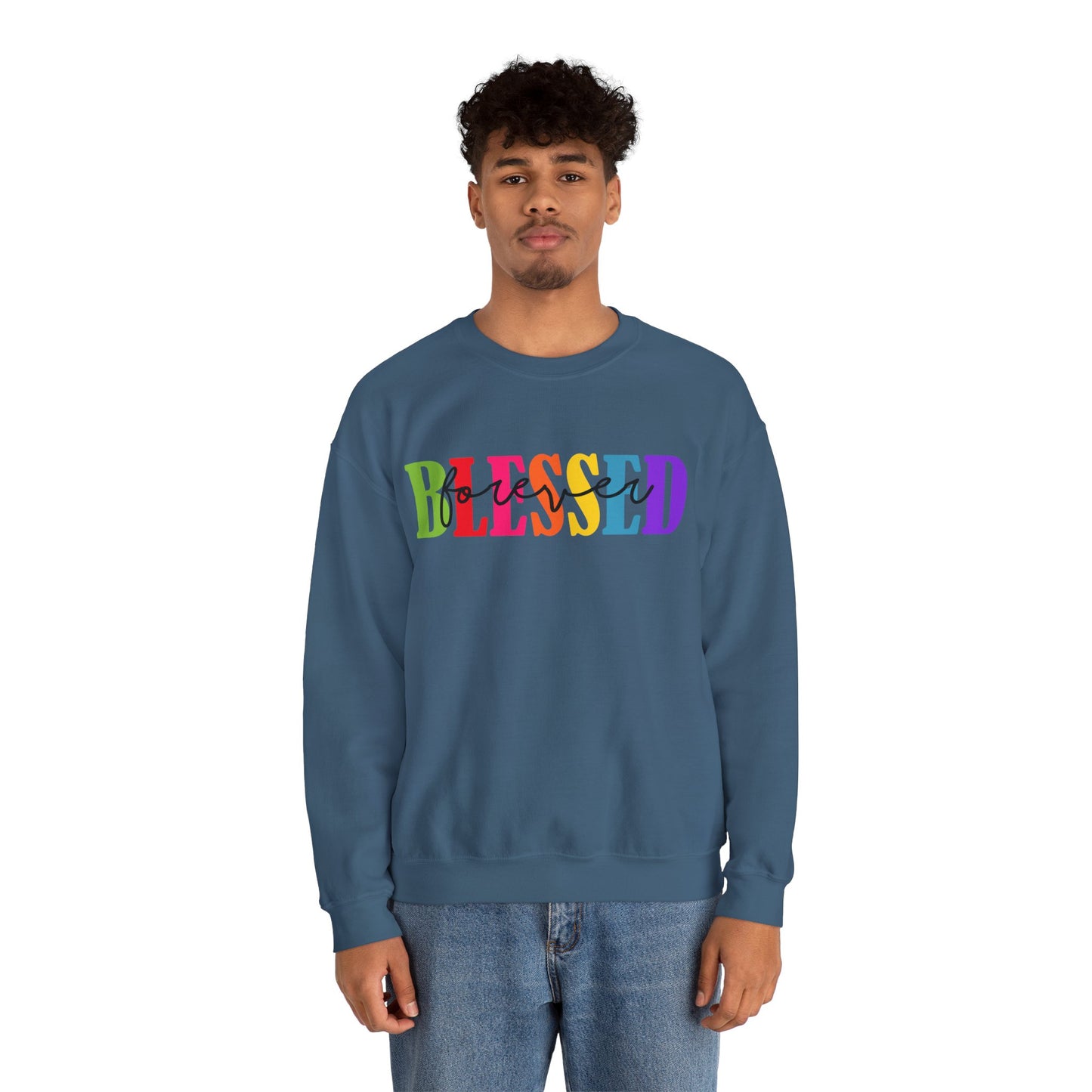 Sweatshirt - Faith - Blessed Forever (1)