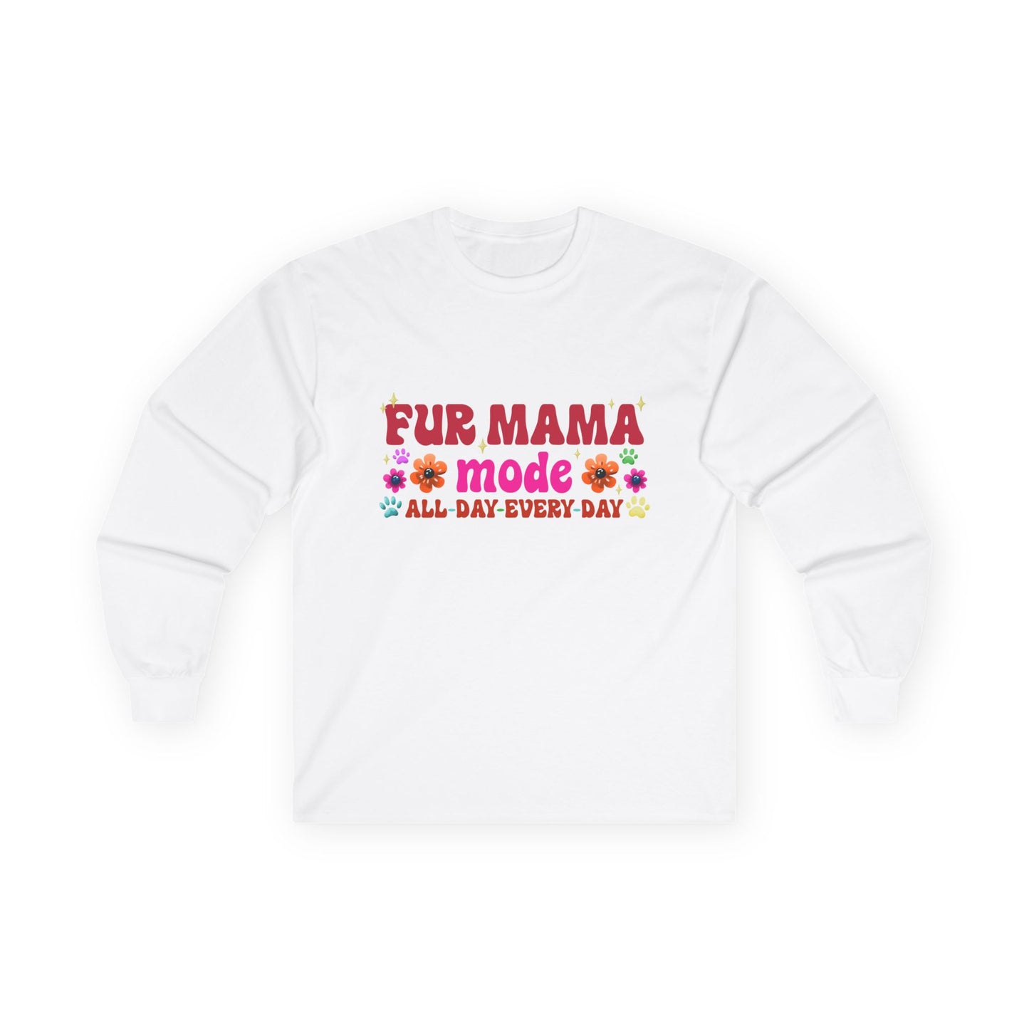 Long Sleeve Tee - Fur Mama (1)