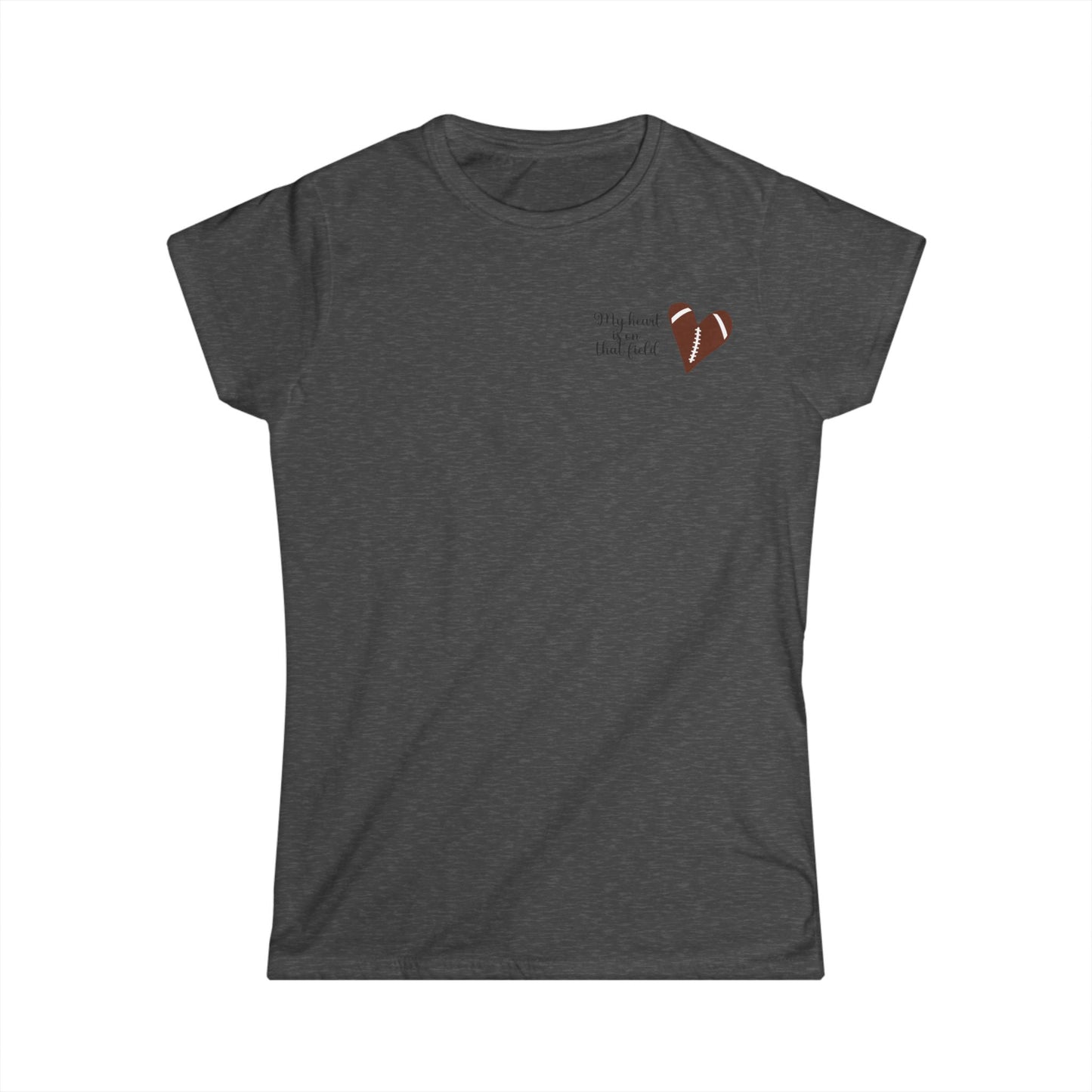 Female T-Shirt - Football - Loud & Proud Mom (01a)