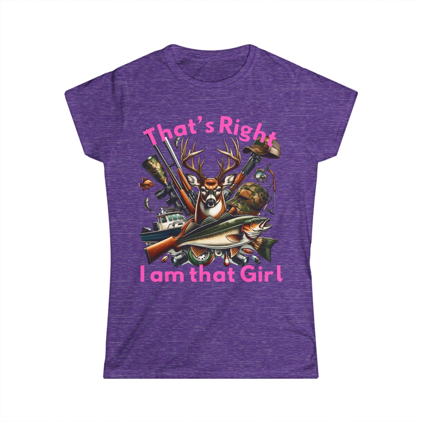 Female T-Shirt - Hunter - I am that girl (1a)