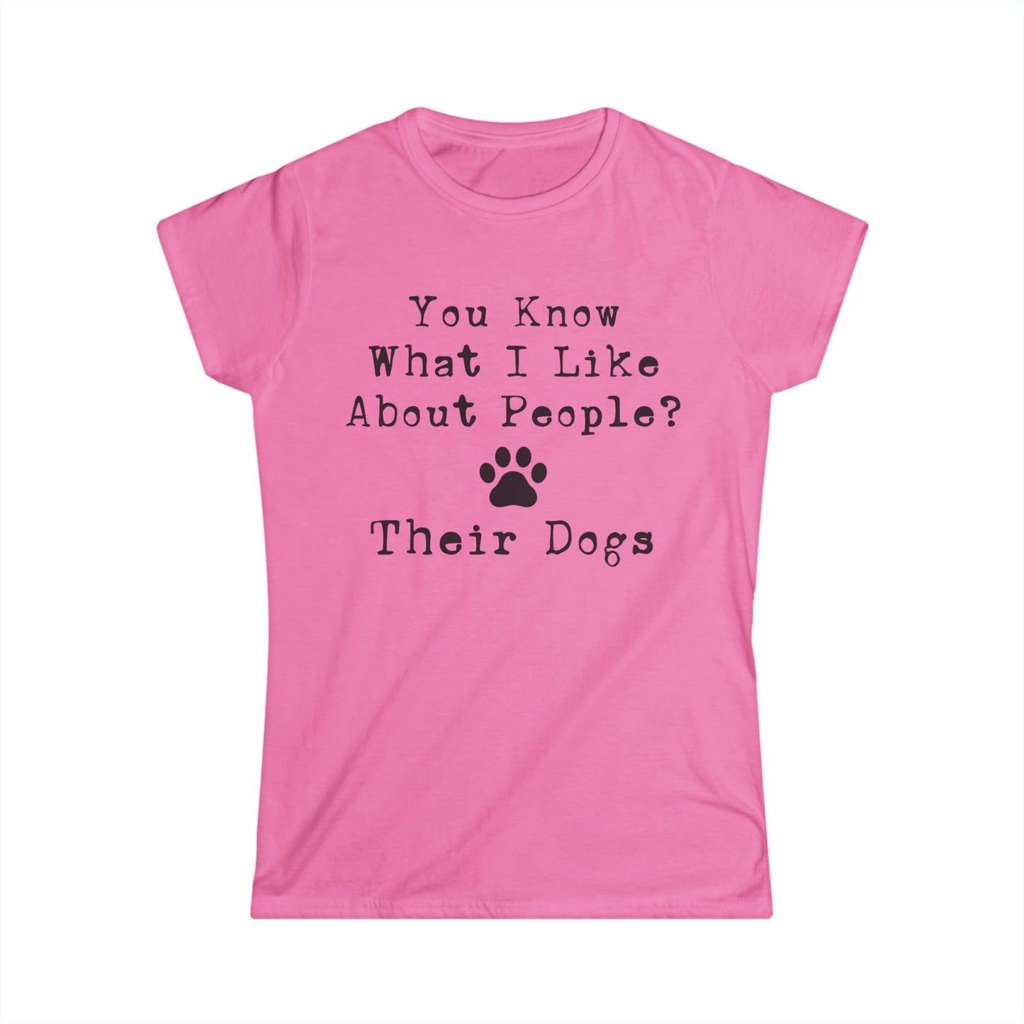 Female T-Shirt - Animal Lover - People's Dogs (1a)