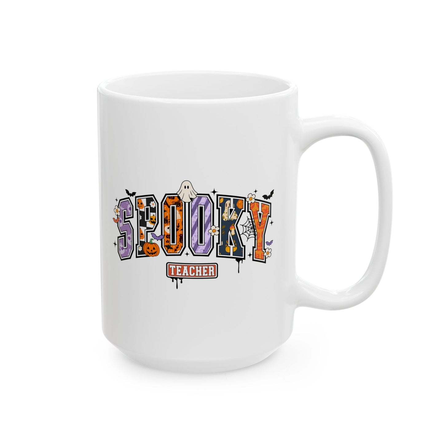 Ceramic Mug - Teacher / Halloween - Spooky Teacher (01a)
