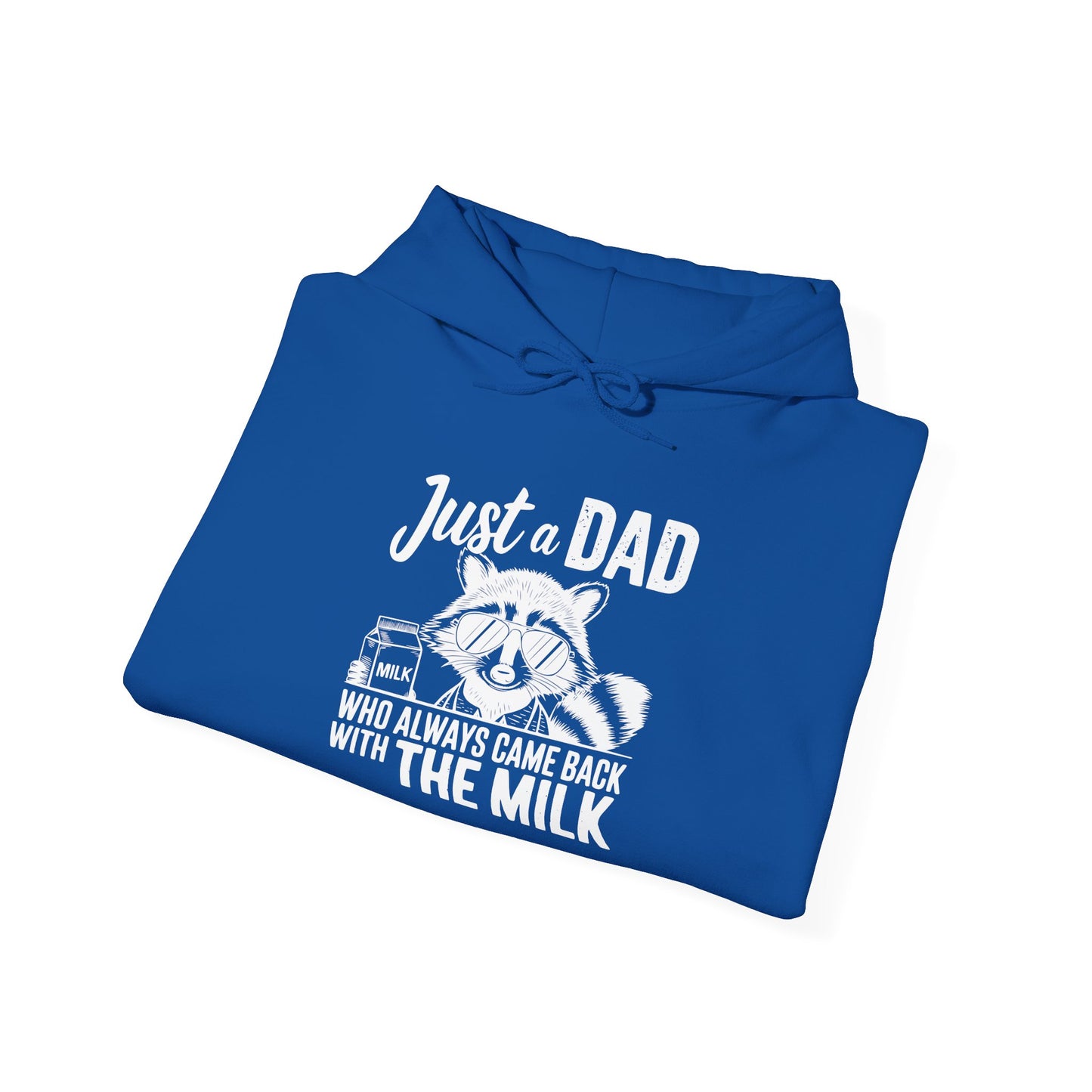 Hoodie - Dad - Just a Dad (1) - White Writing