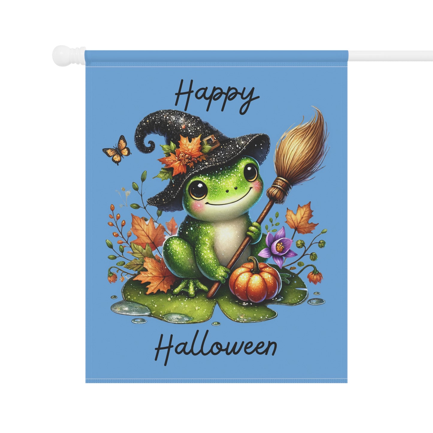 Garden Flag - Halloween - Happy Halloween (03a)