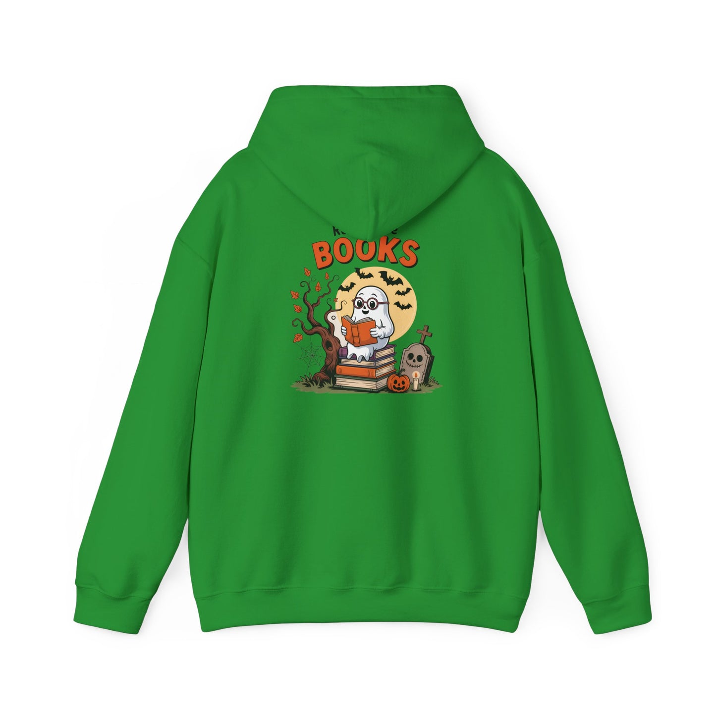 Heavy Blend Hoodie - Teacher/Halloween - Read More Books (01a)