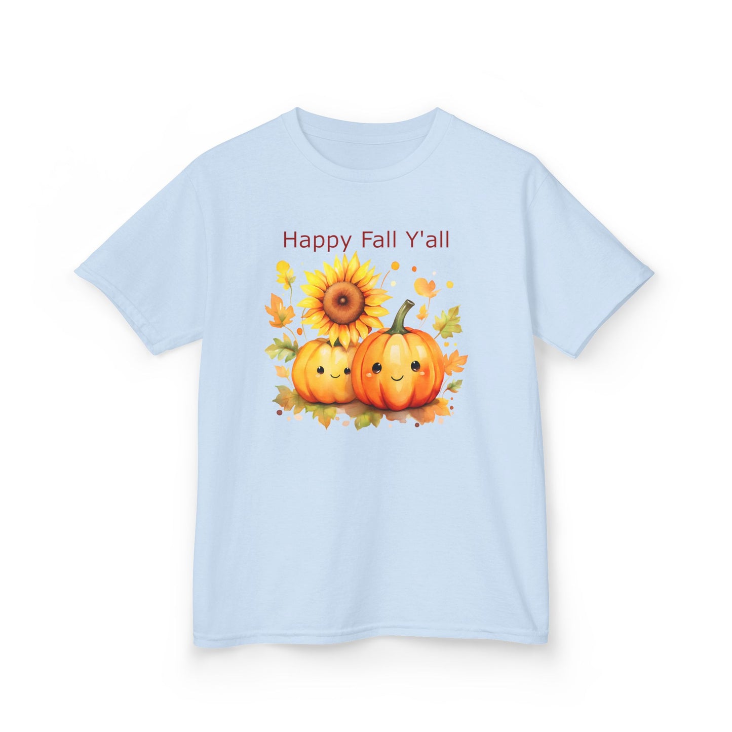 Child Tee - Autumn - Happy Fall Y'All (01)