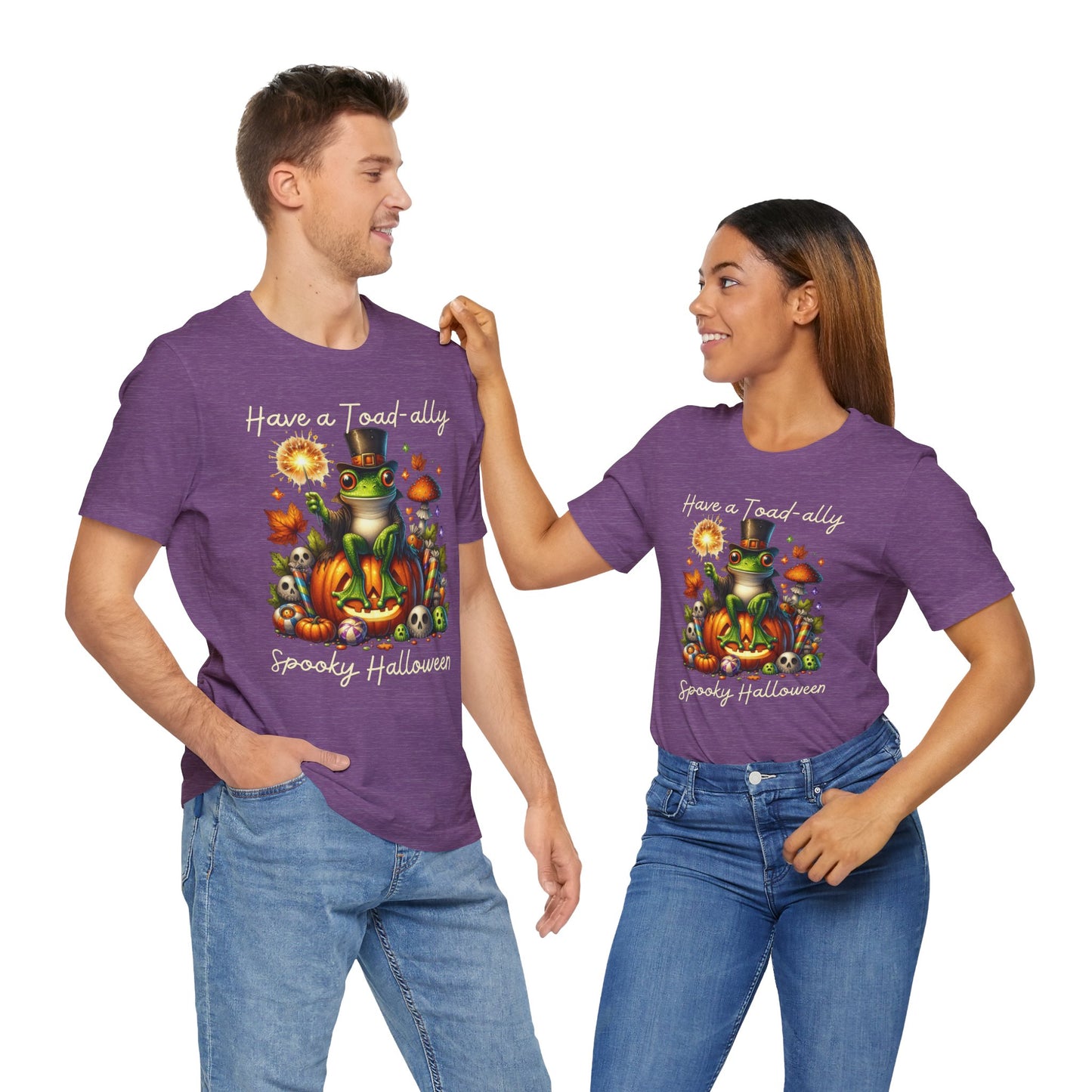 T-shirt - Halloween - Toad-ally Spooky Halloween (01b)
