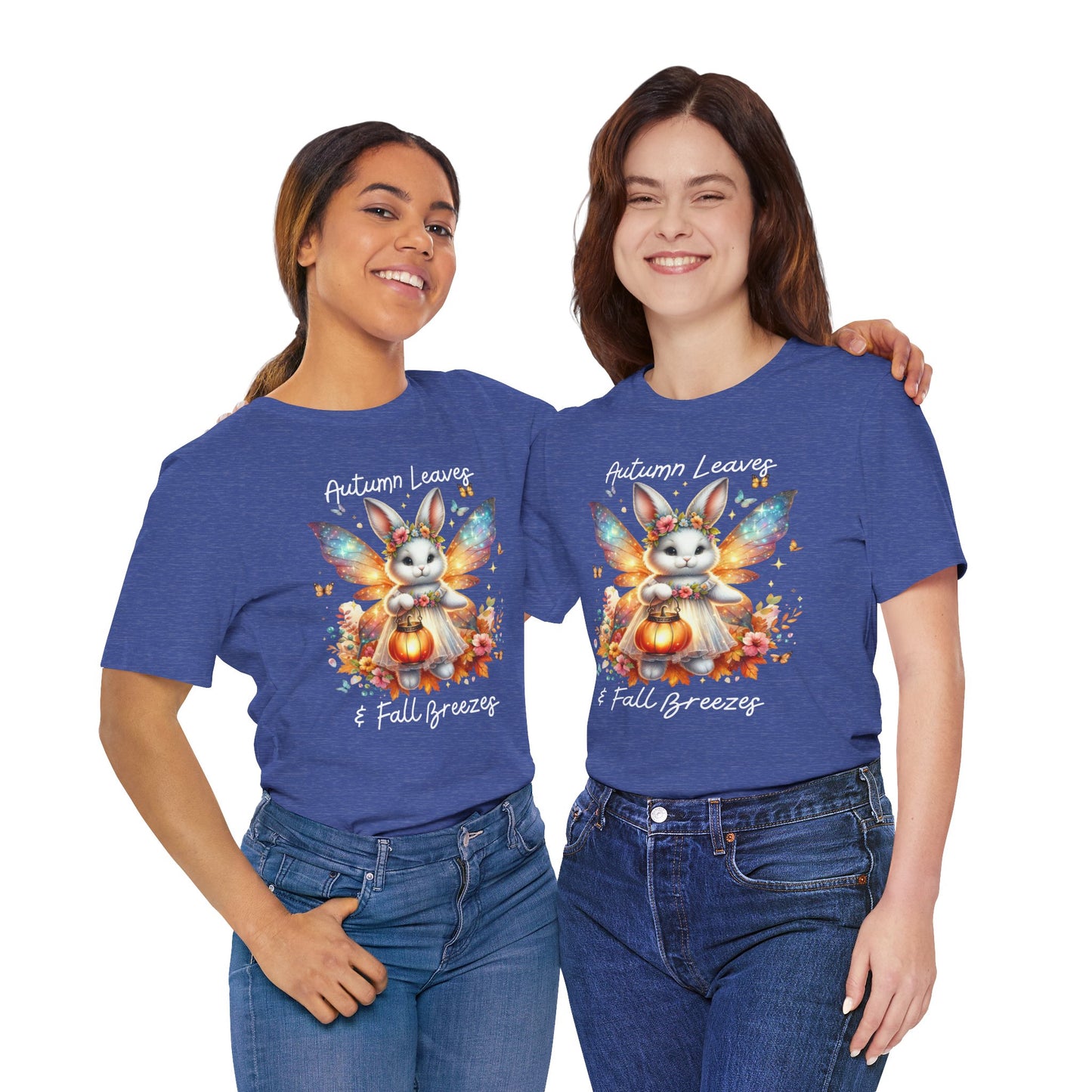 T-shirt - Autumn Leaves & Fall Breezes (01b)
