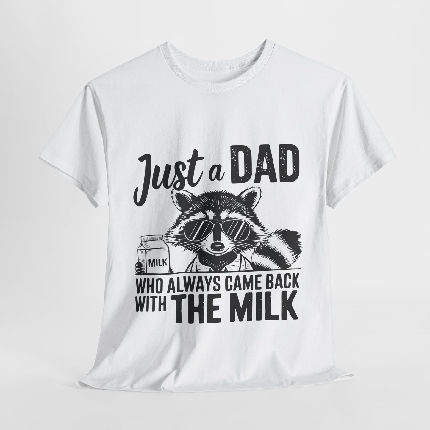 T-Shirt - Dad / Funny - Just a Dad (1) - Black Writing