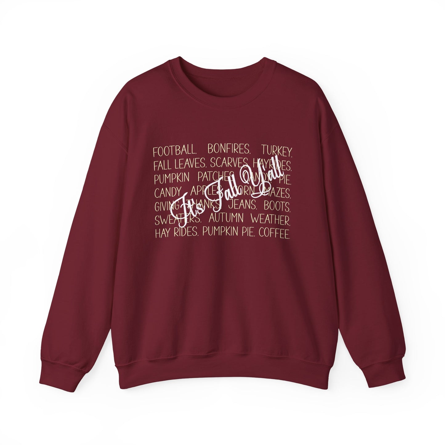 Sweatshirt - Autumn - It's Fall Y'all (1a)