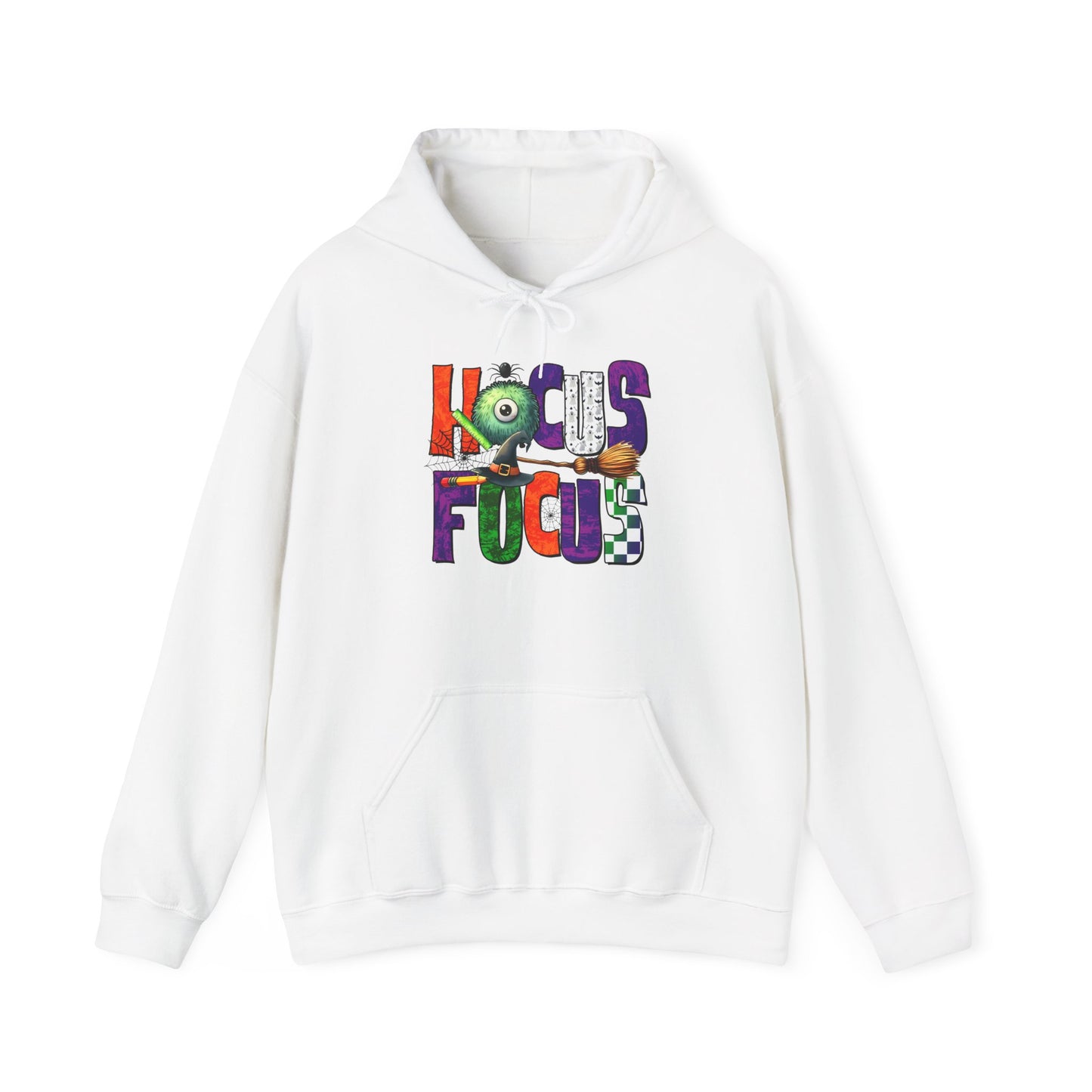 Heavy Blend Hoodie - Teacher/Halloween - Hocus Focus (01a)
