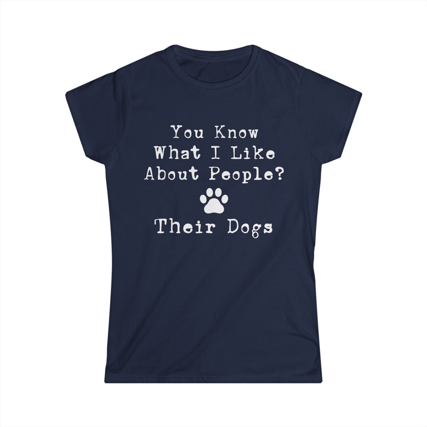 Female T-Shirt - Animal Lover - People's Dogs (1b)