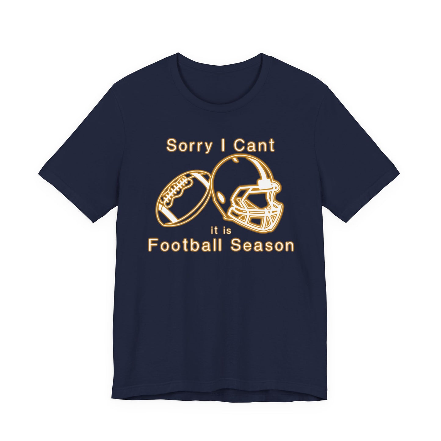 T-shirt - Football - Sorry I Cant (01g)