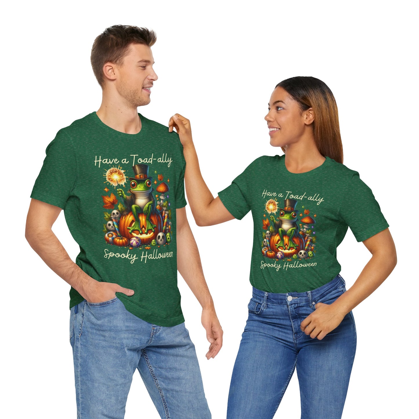 T-shirt - Halloween - Toad-ally Spooky Halloween (01b)