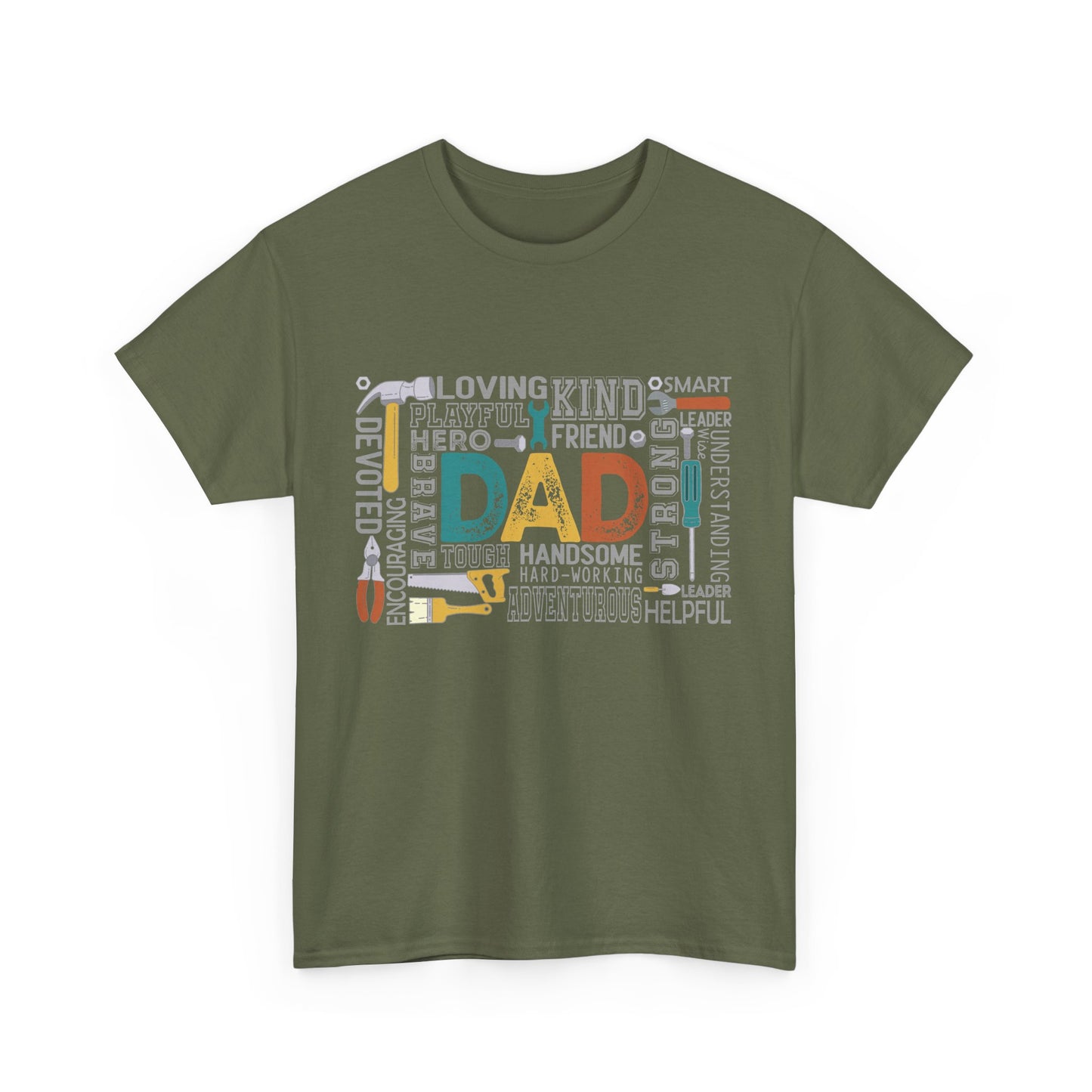 T-Shirt - Dad - Handyman Dad (1) - Light Writing