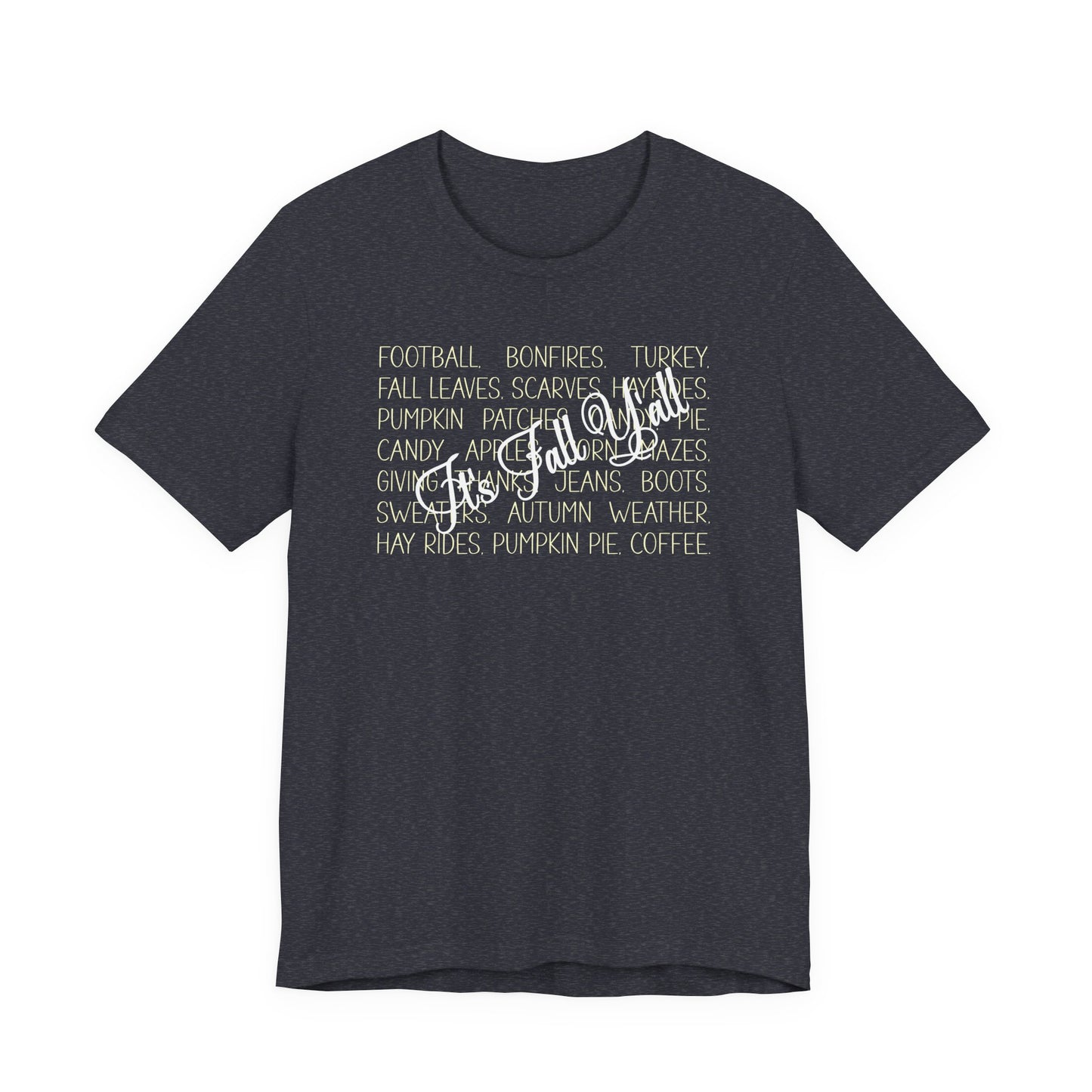T-shirt - Autumn - It's Fall Y'all (1a)