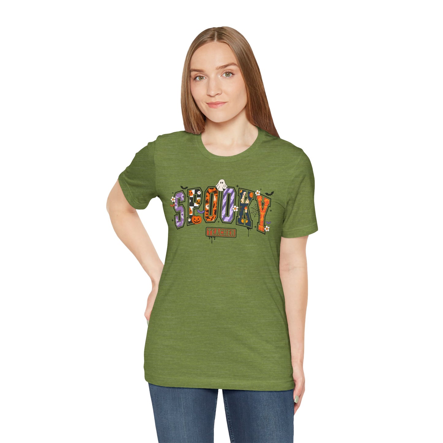 T-Shirt - Teacher / Halloween - Spooky Teacher (01a)