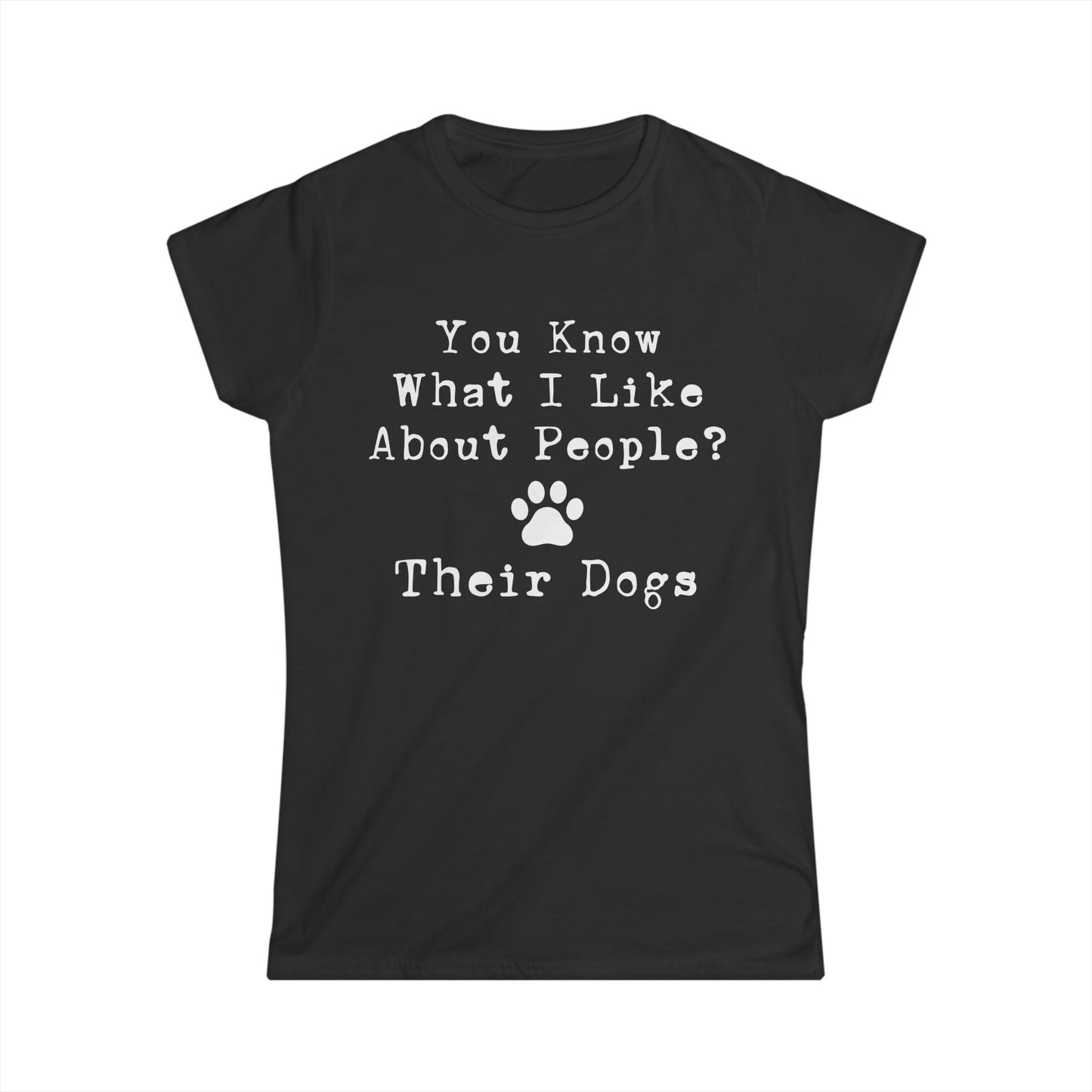 Female T-Shirt - Animal Lover - People's Dogs (1b)